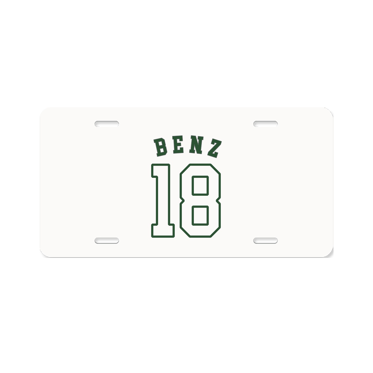License Plate — Shirsey Arch in Classic