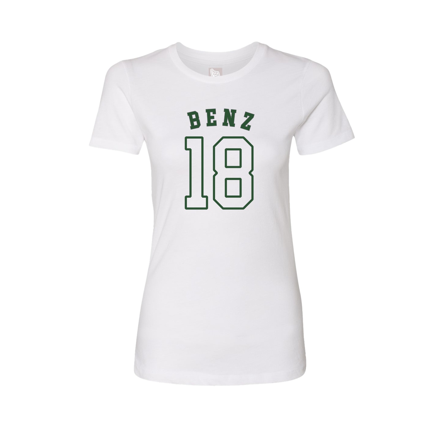 Womens Tee — Shirsey Arch in White