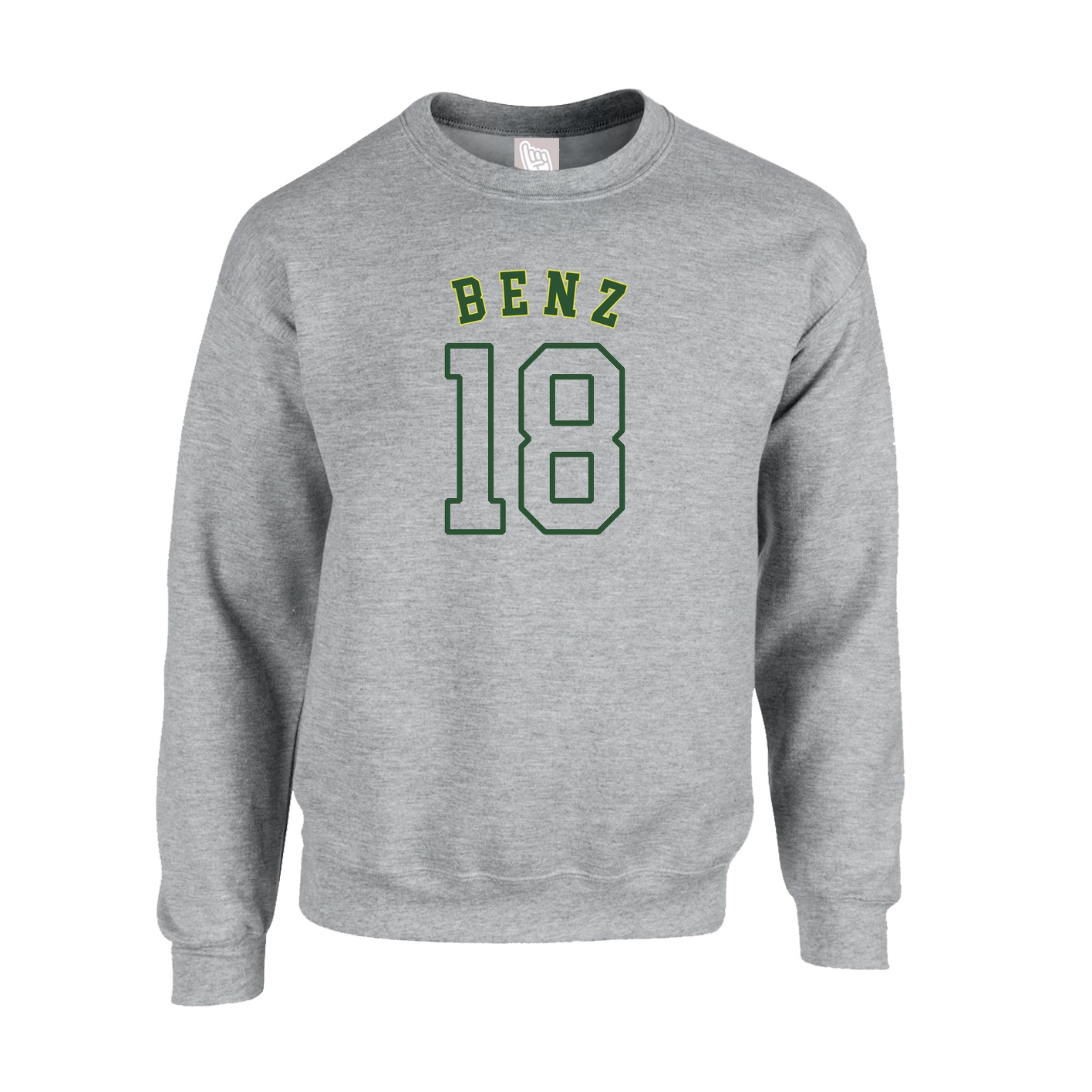Fleece Crew — Shirsey Arch in Grey
