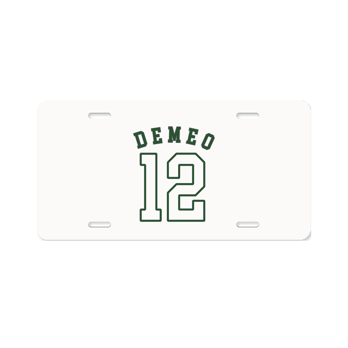 License Plate — Shirsey Arch in Classic