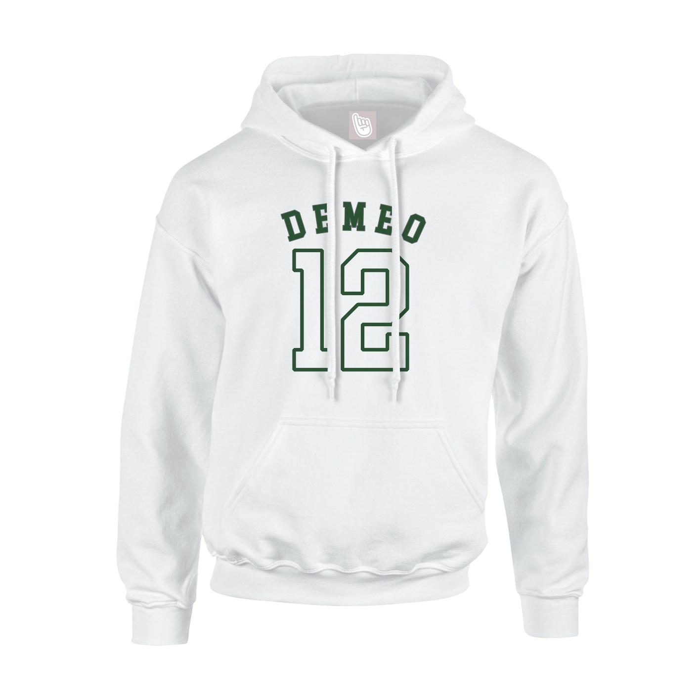 Hoodie — Shirsey Arch in White