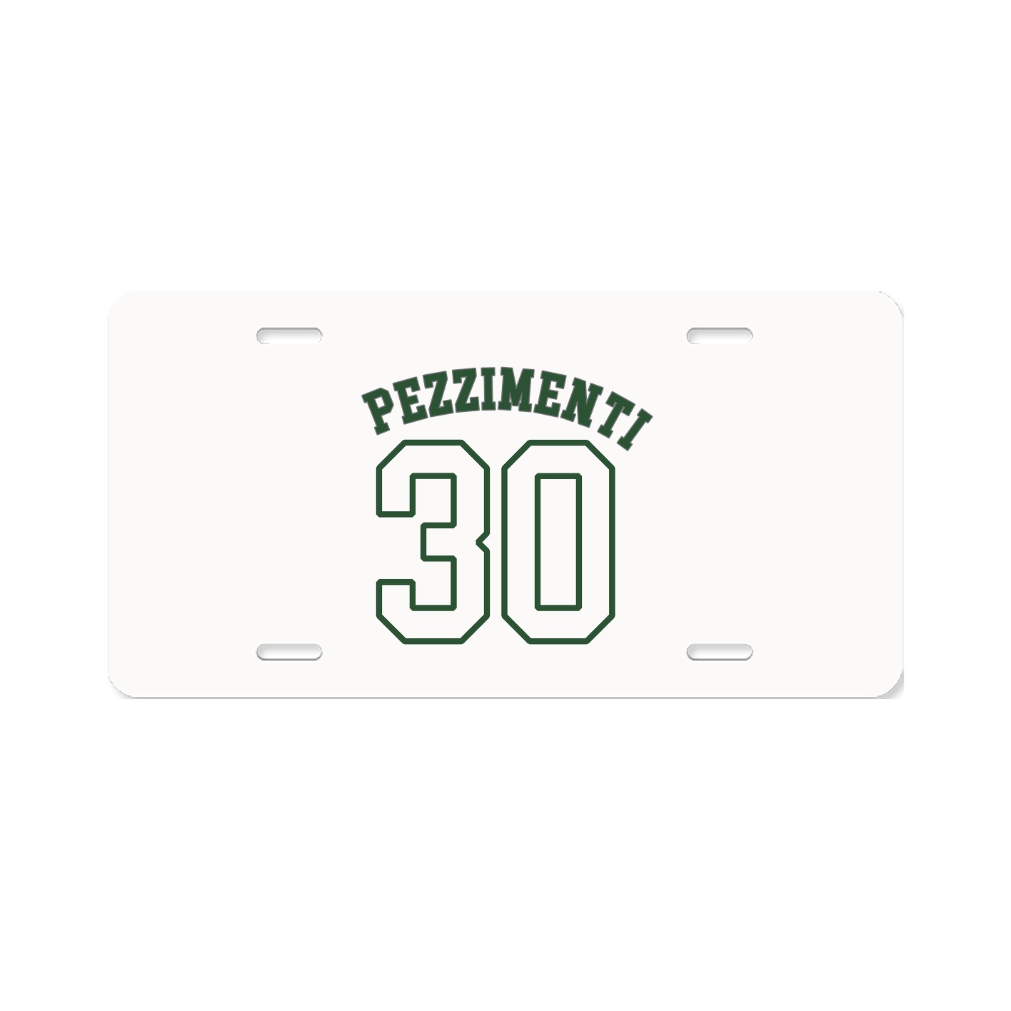 License Plate — Shirsey Arch in Classic