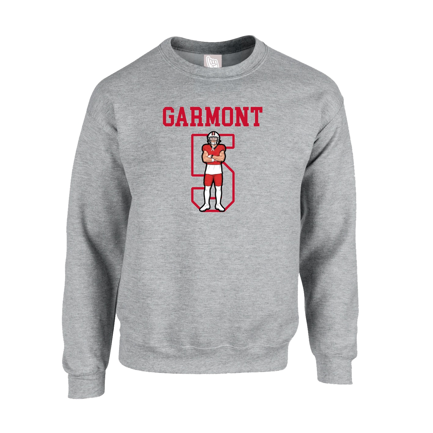 Fleece Crew — Shirsey in Grey