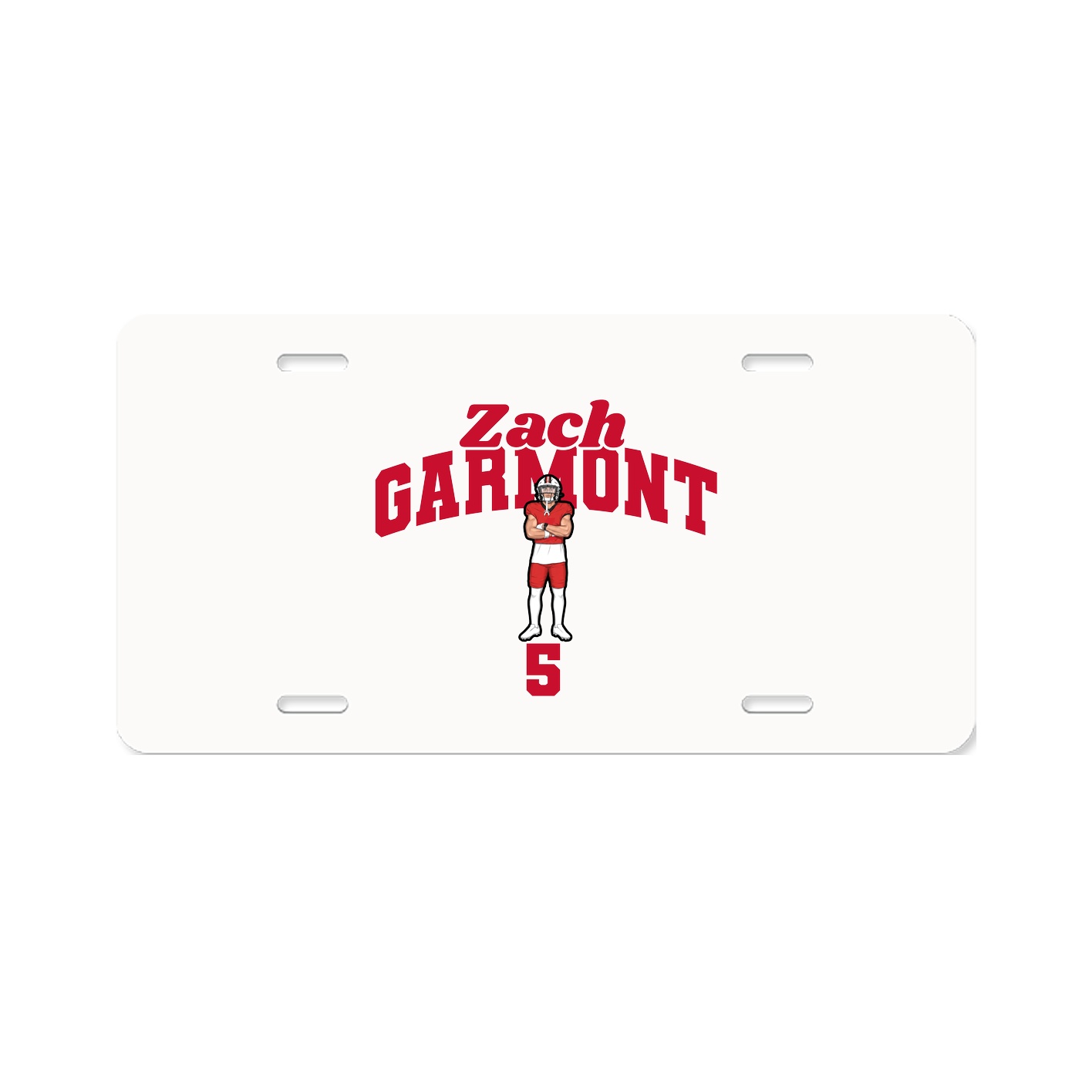 License Plate — Signature Arch in Classic