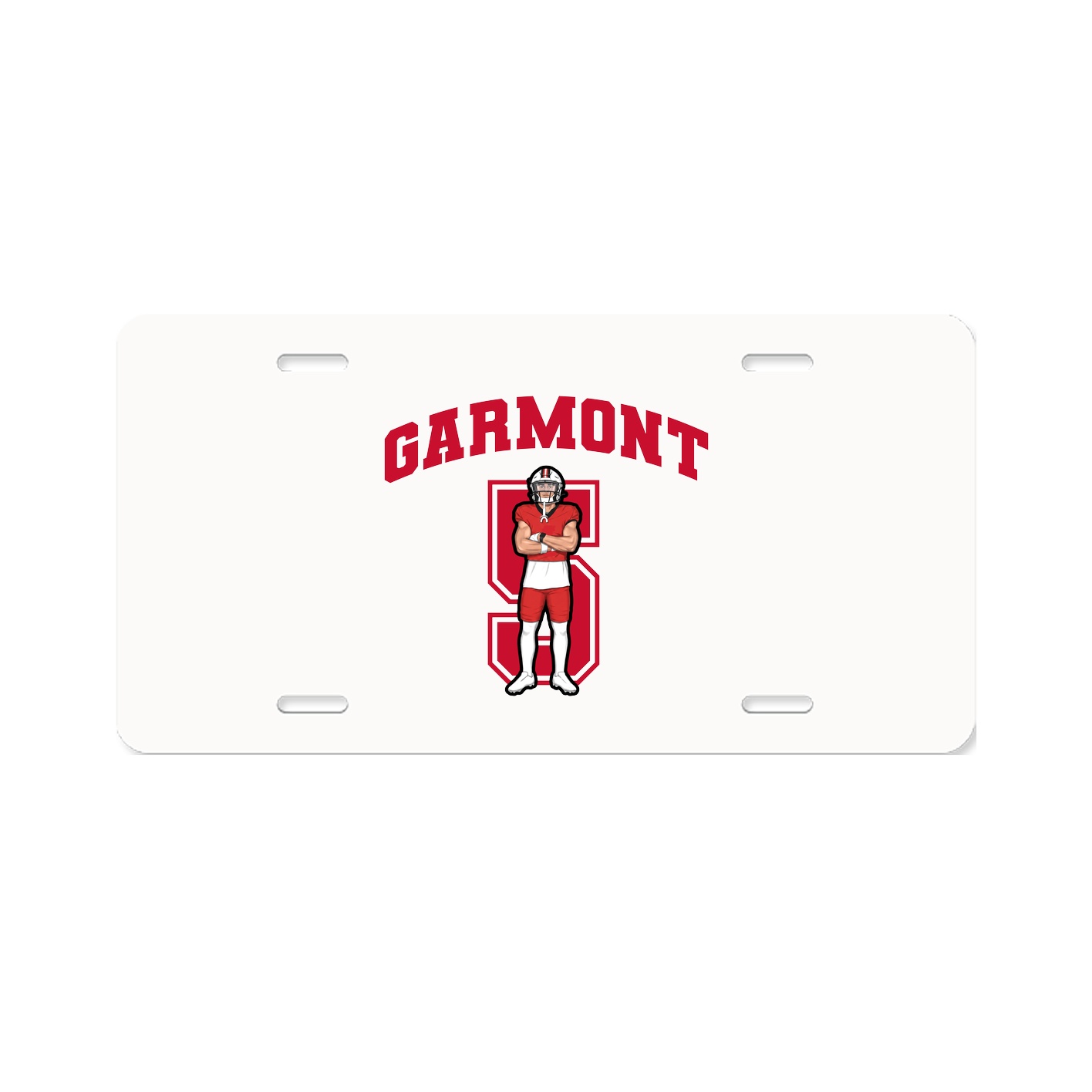 License Plate — Number in Classic