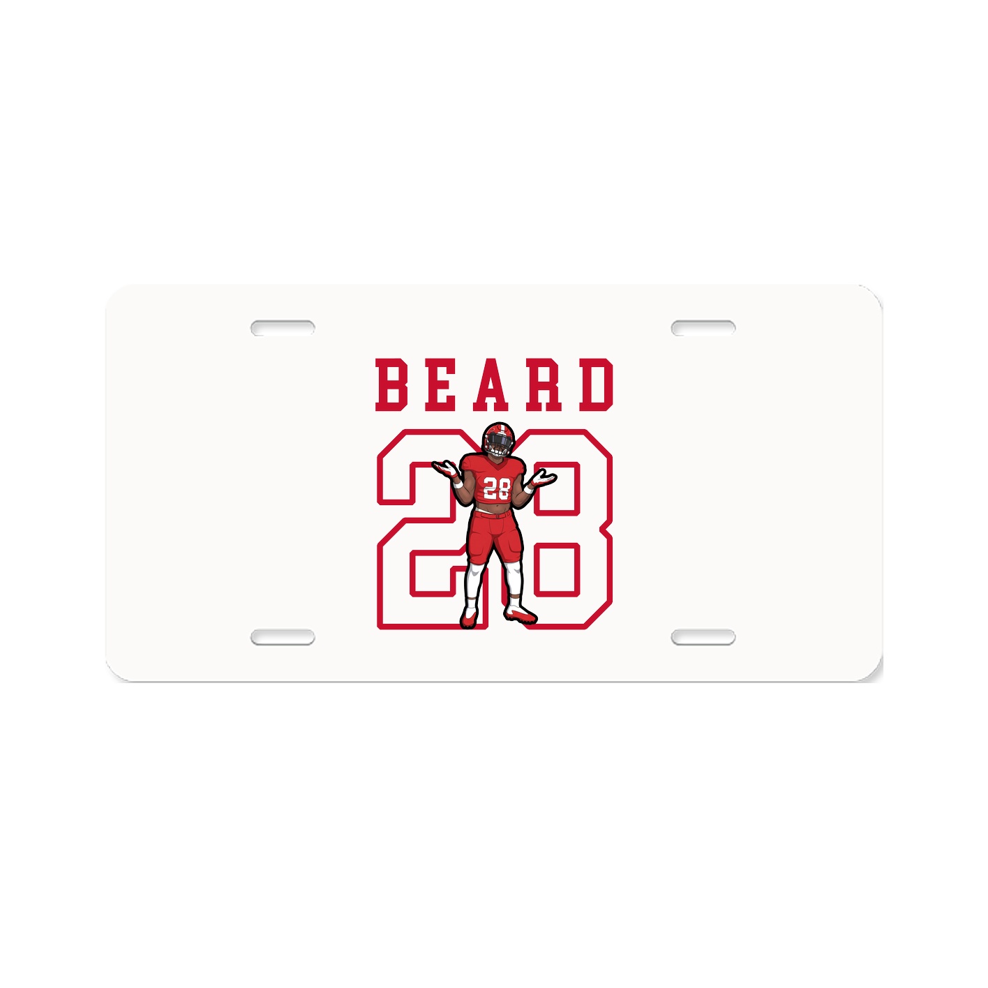 License Plate — Shirsey in Classic