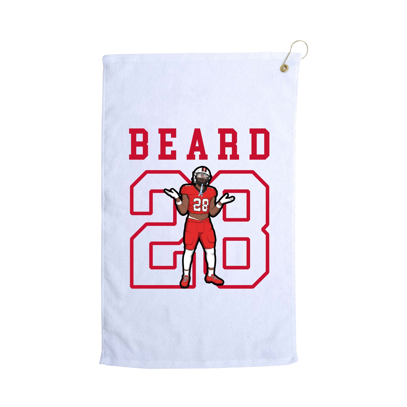 Golf Towel — Shirsey in White