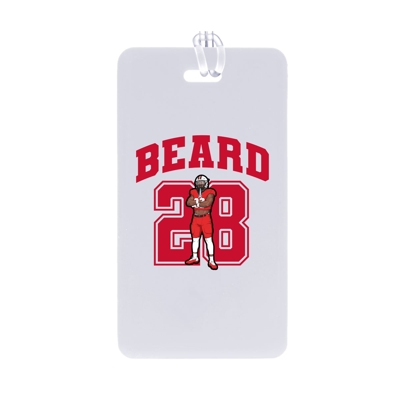 Bag Tag — Number in Classic