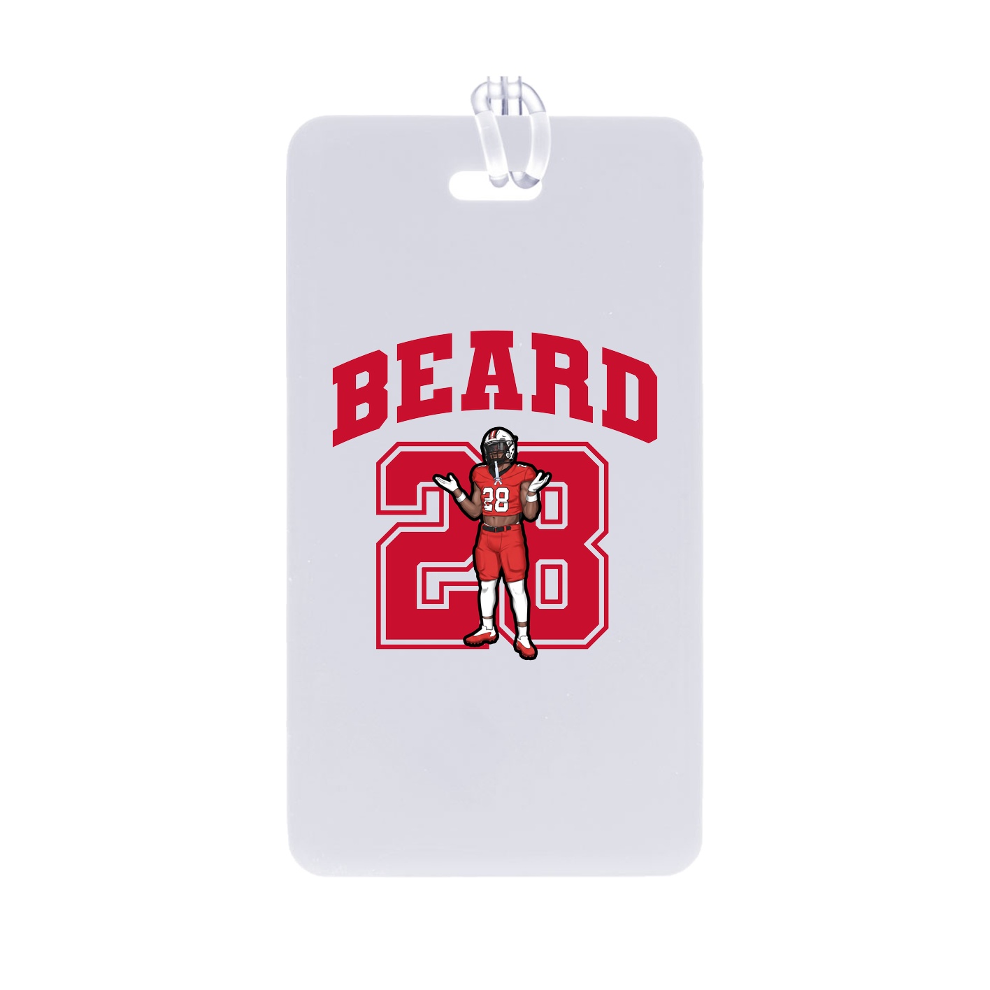Bag Tag — Number in Classic