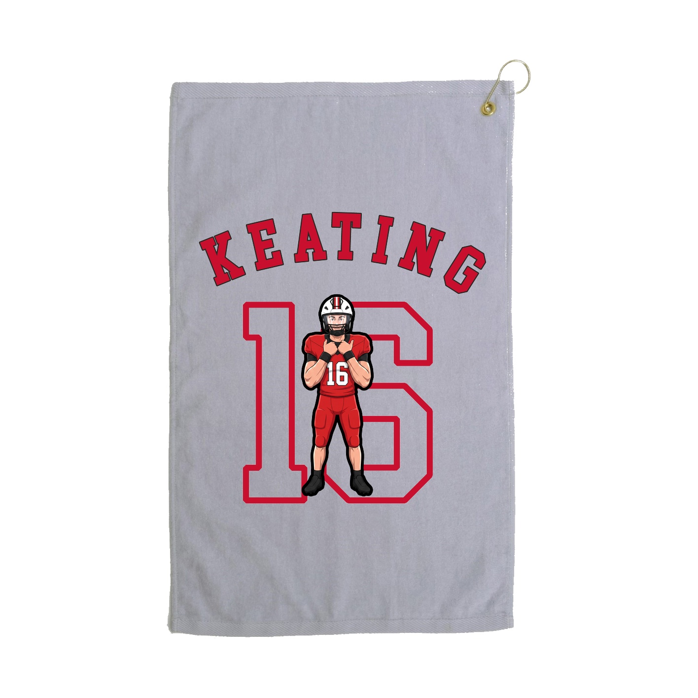 Golf Towel — Shirsey Arch in Grey