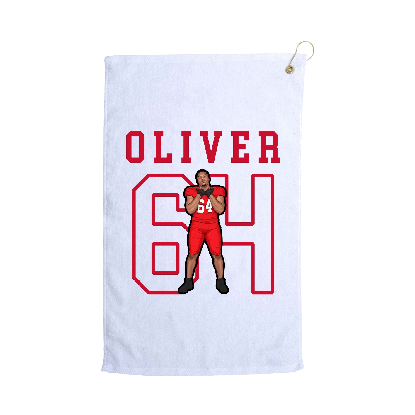 Golf Towel — Shirsey in White