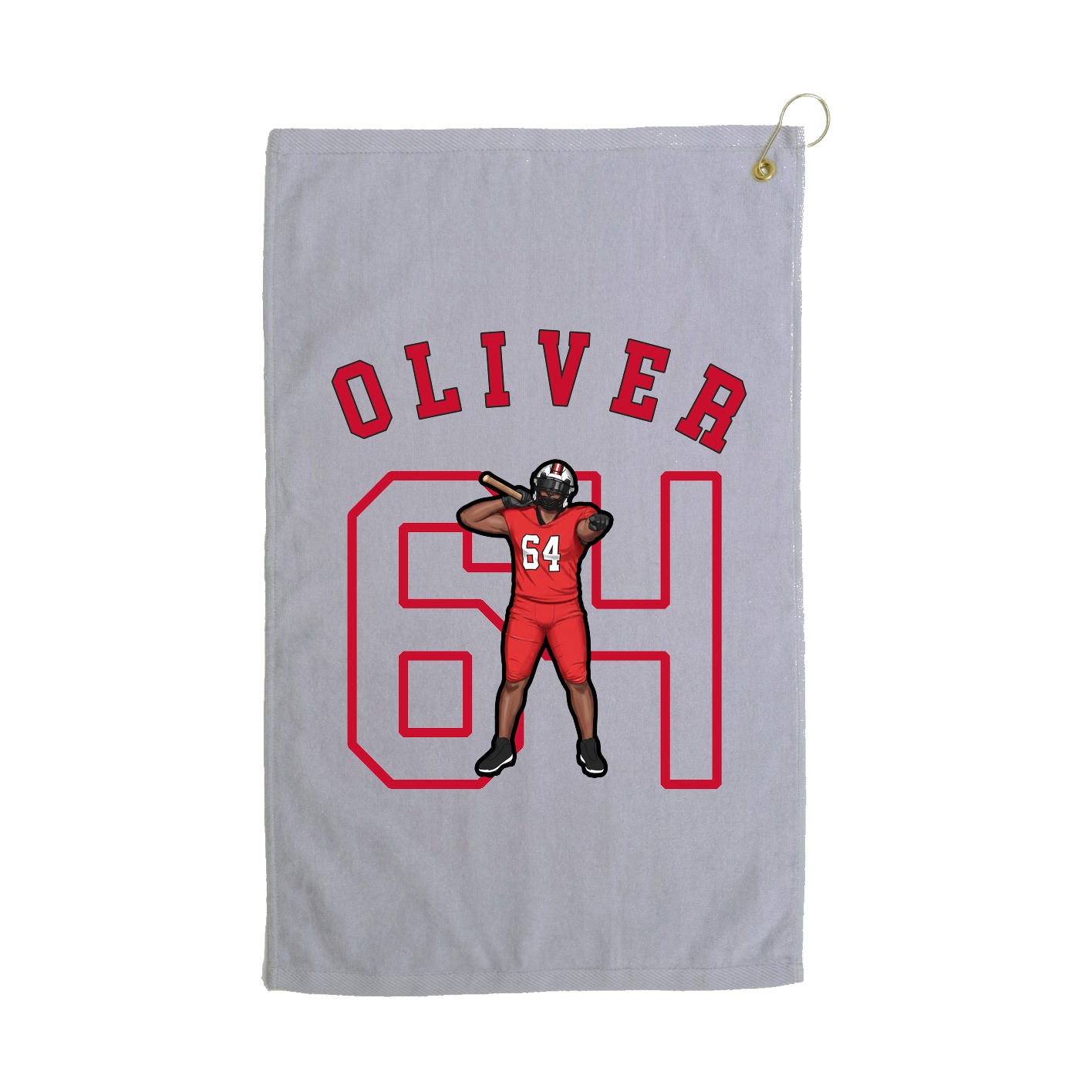 Golf Towel — Shirsey Arch in Grey