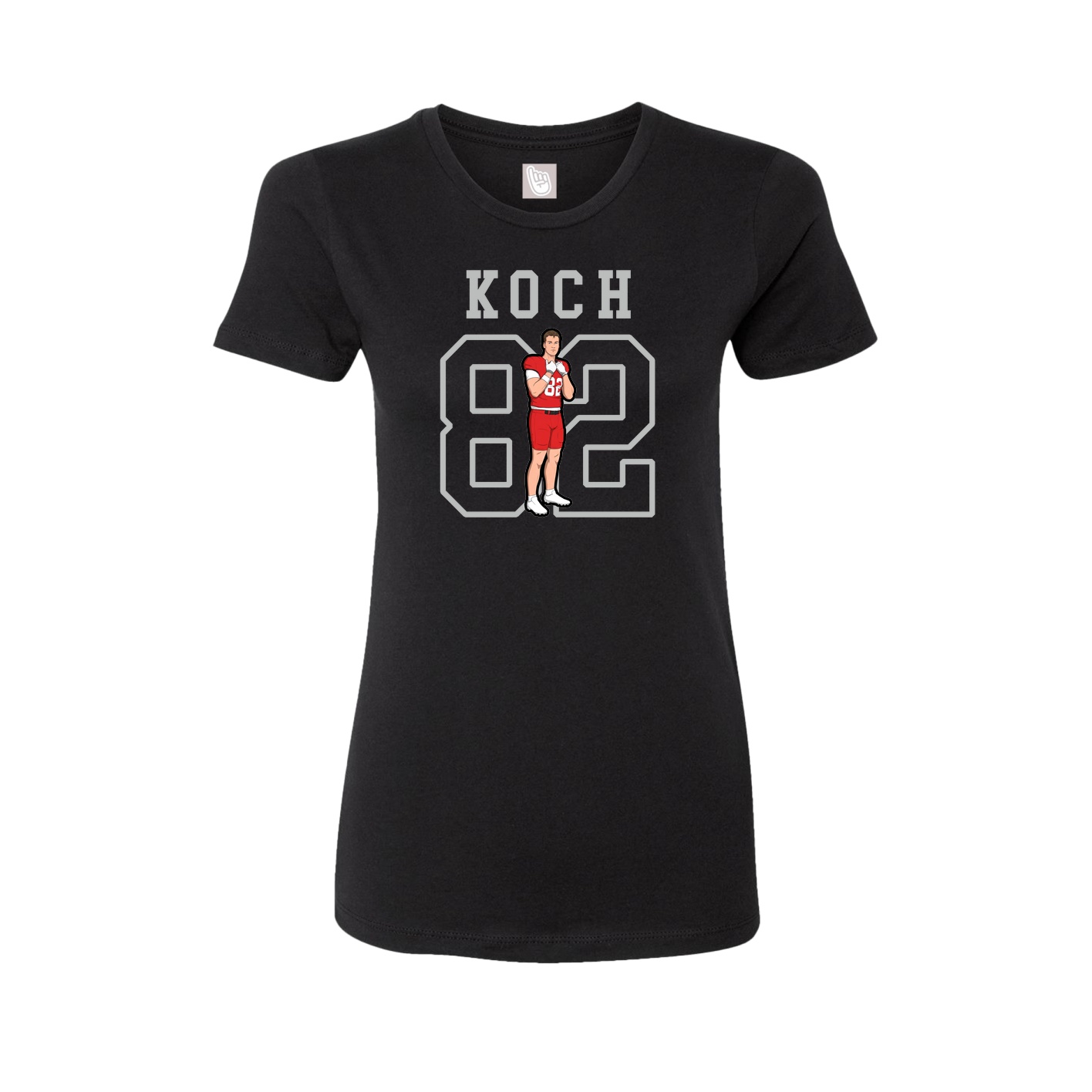 Fitted Women's Tee — Shirsey in Black