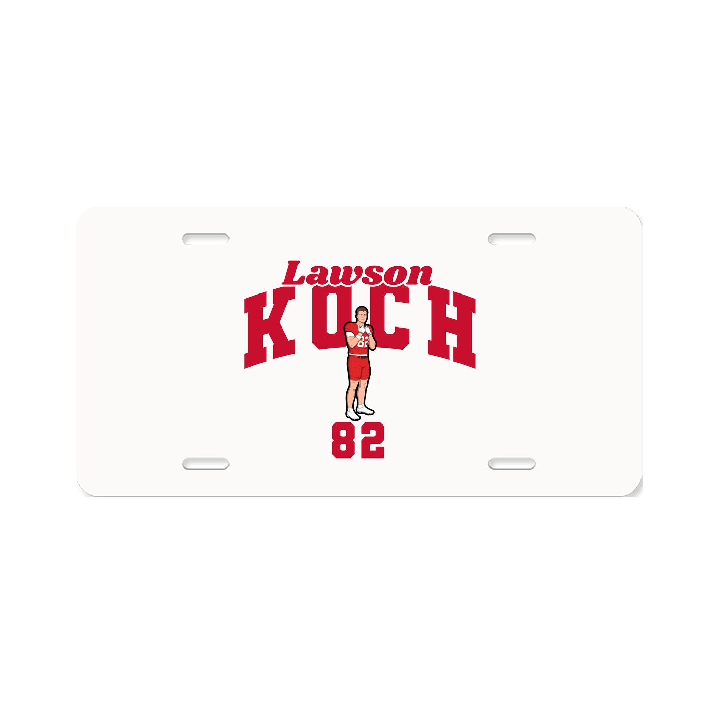License Plate — Signature Arch in Classic