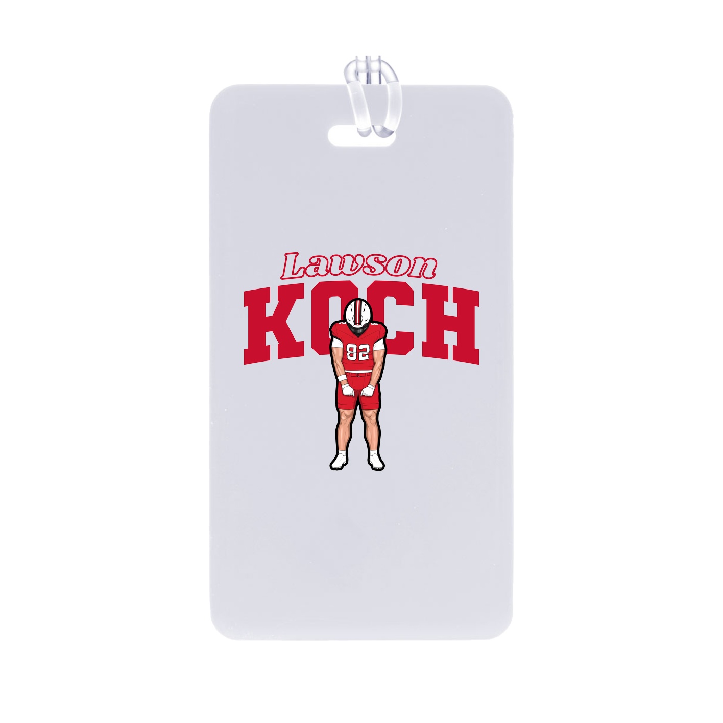 Bag Tag — Name Arch in Classic