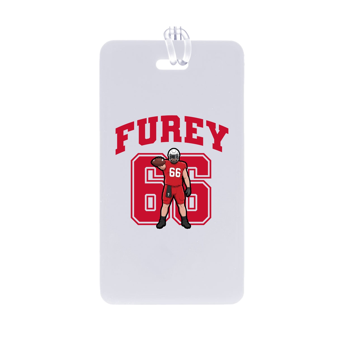 Bag Tag — Number in Classic