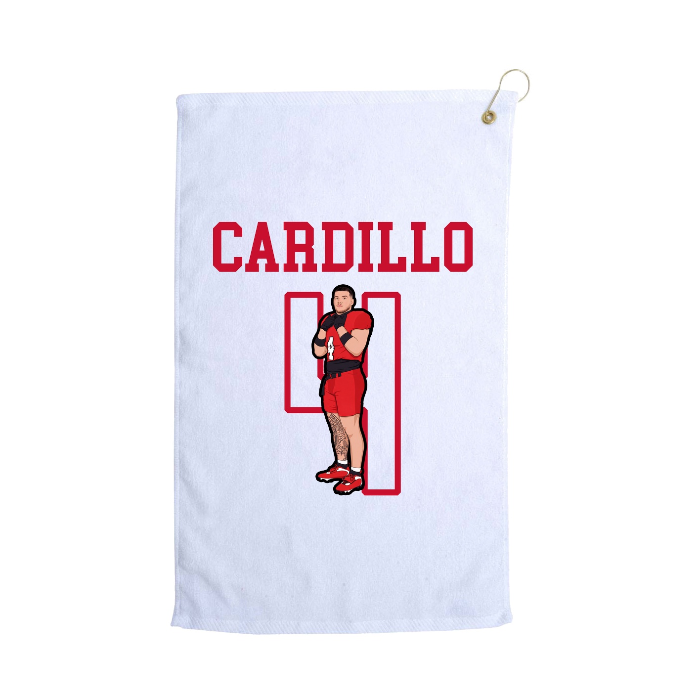Golf Towel — Shirsey in White