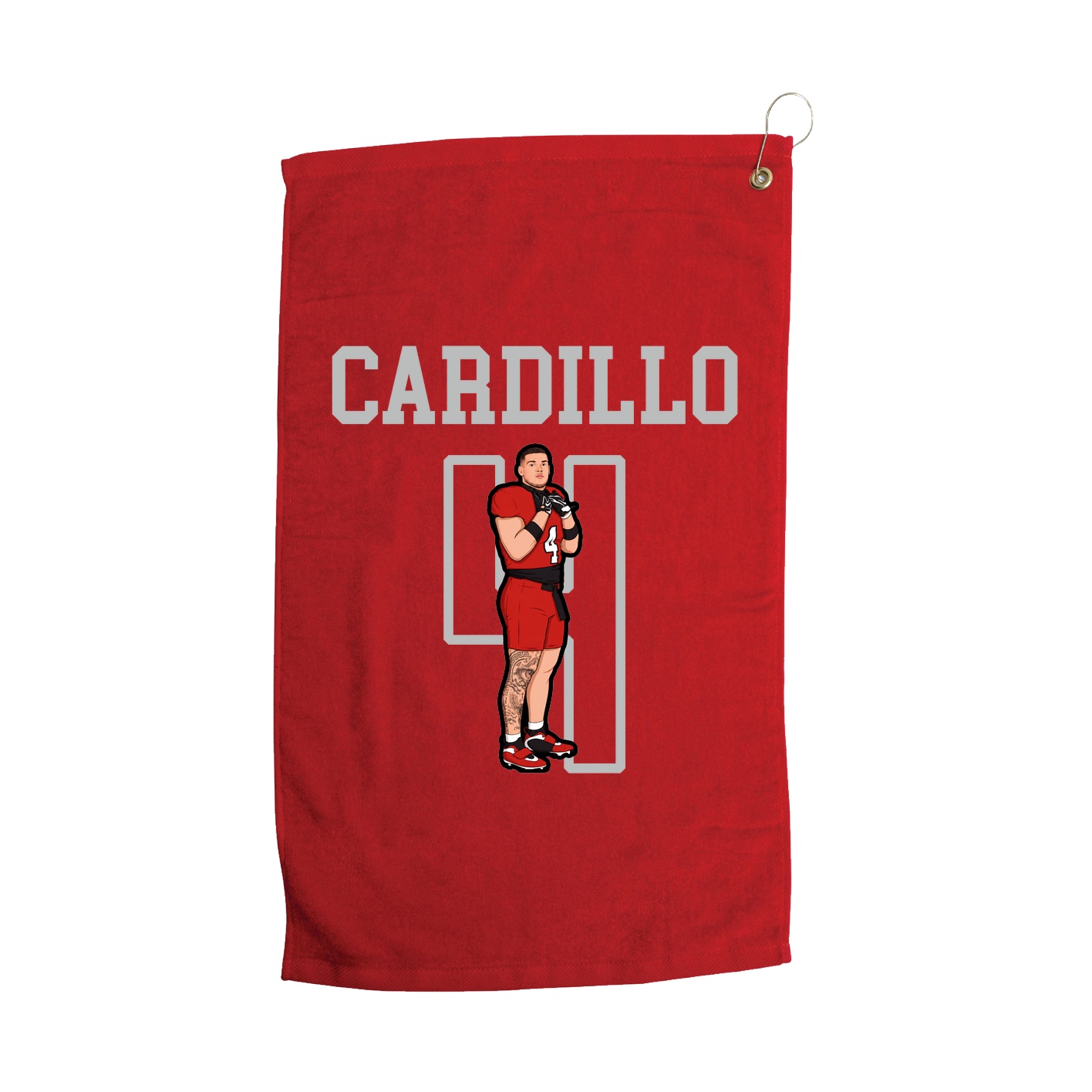 Golf Towel — Shirsey in Red