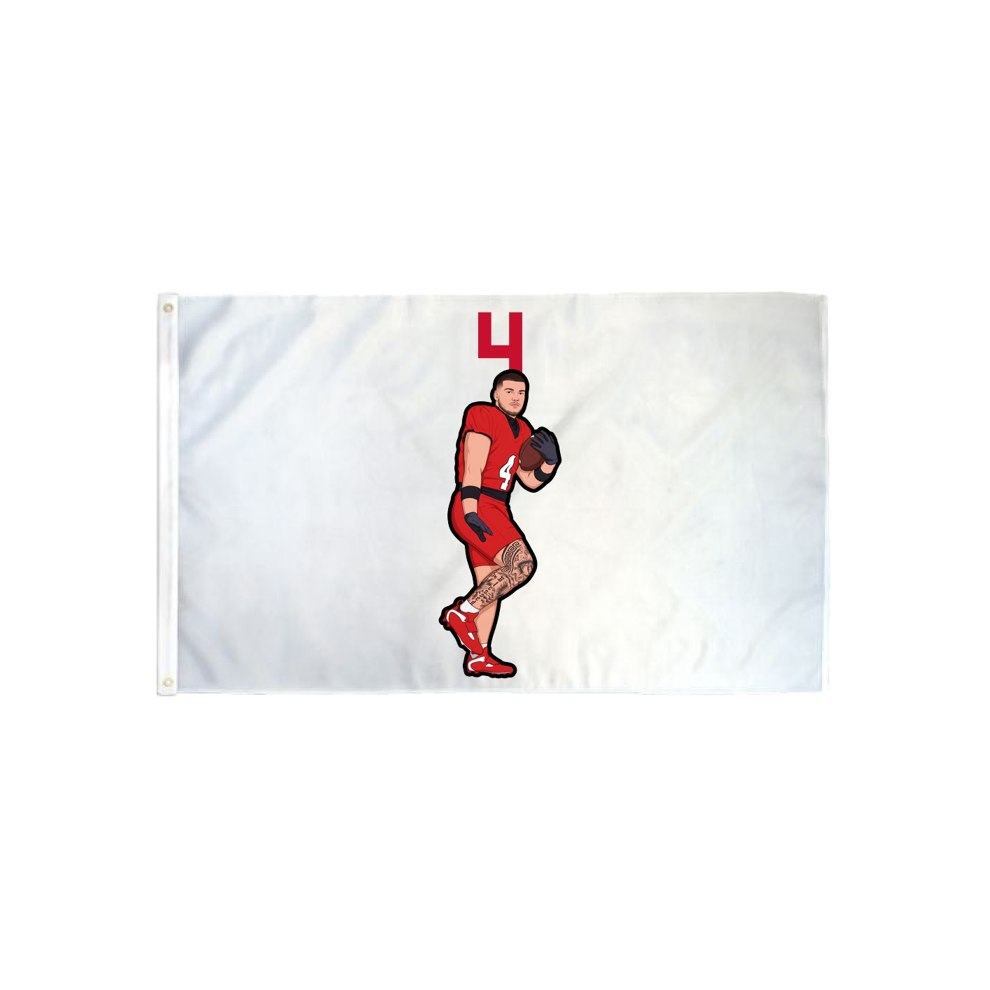 3x5 Flag — Number Top in Classic