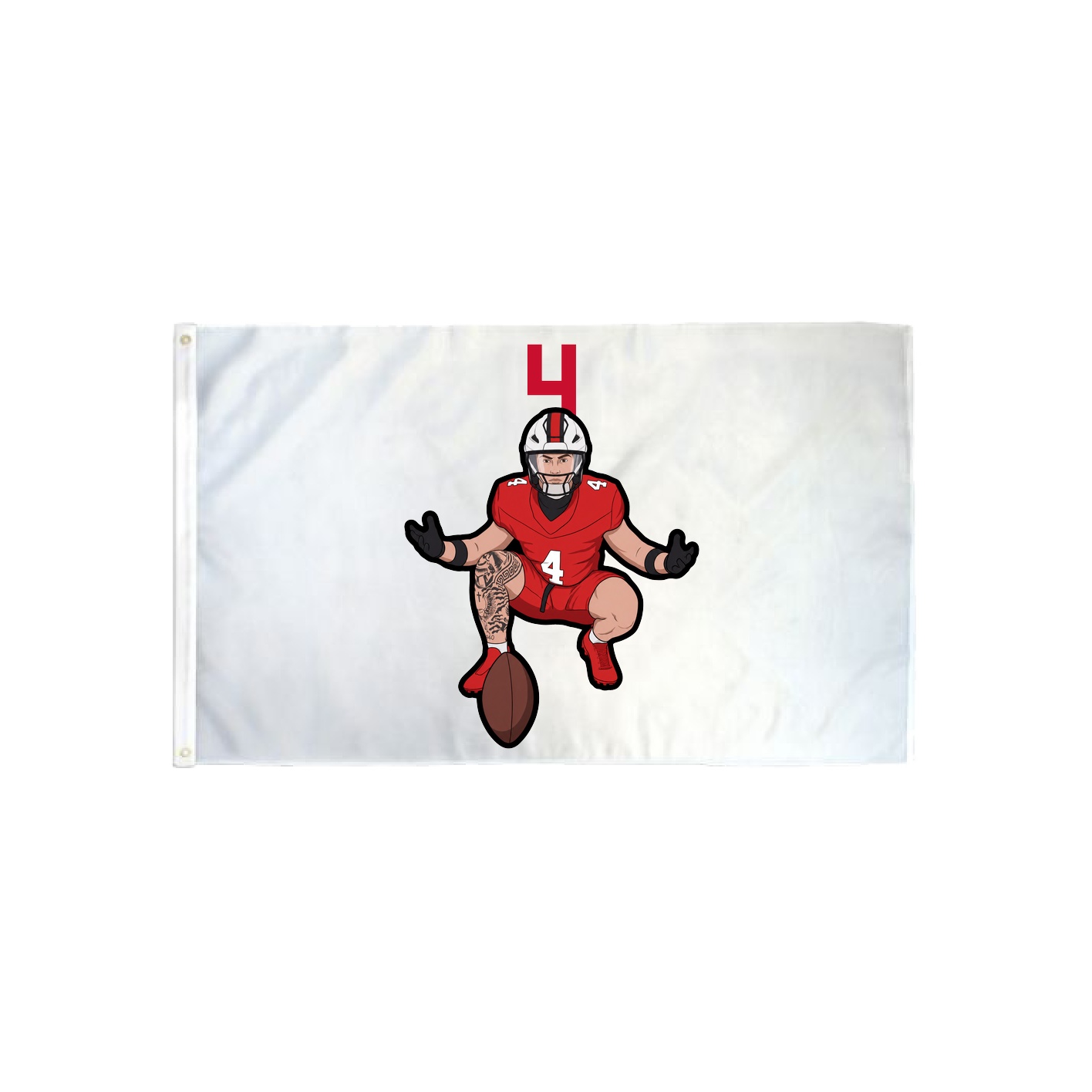 3x5 Flag — Number Top in Classic