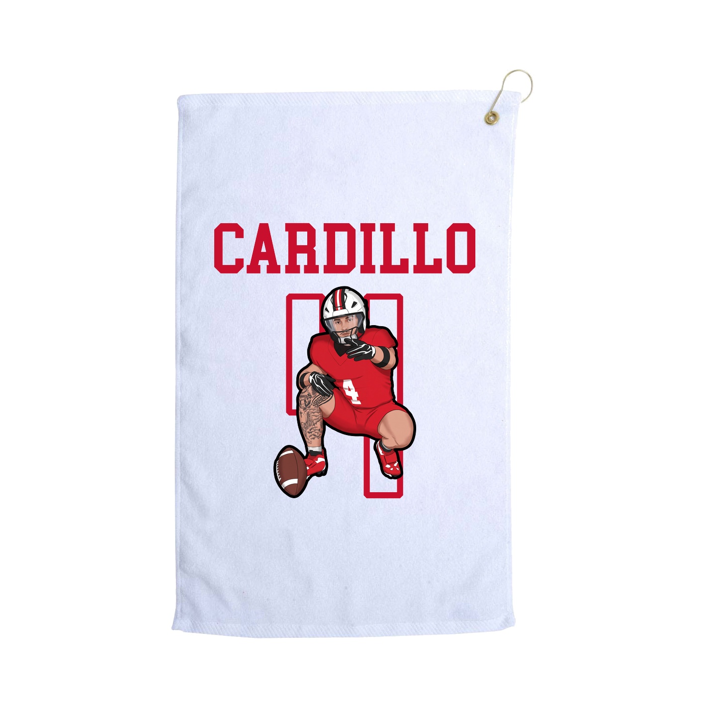Golf Towel — Shirsey in White