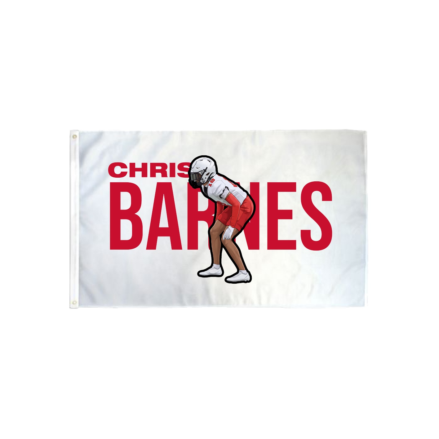 3x5 Flag — Player Name in Classic