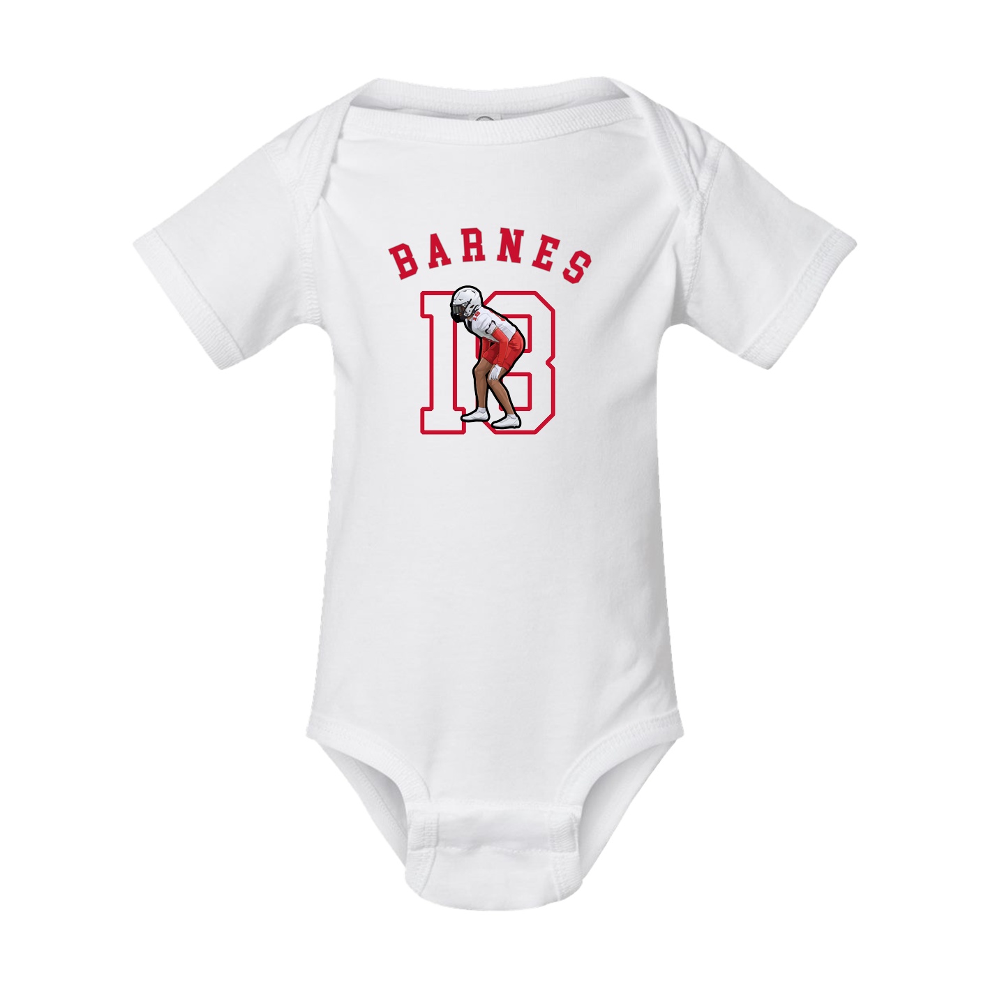 Baby Onesie — Shirsey Arch in White