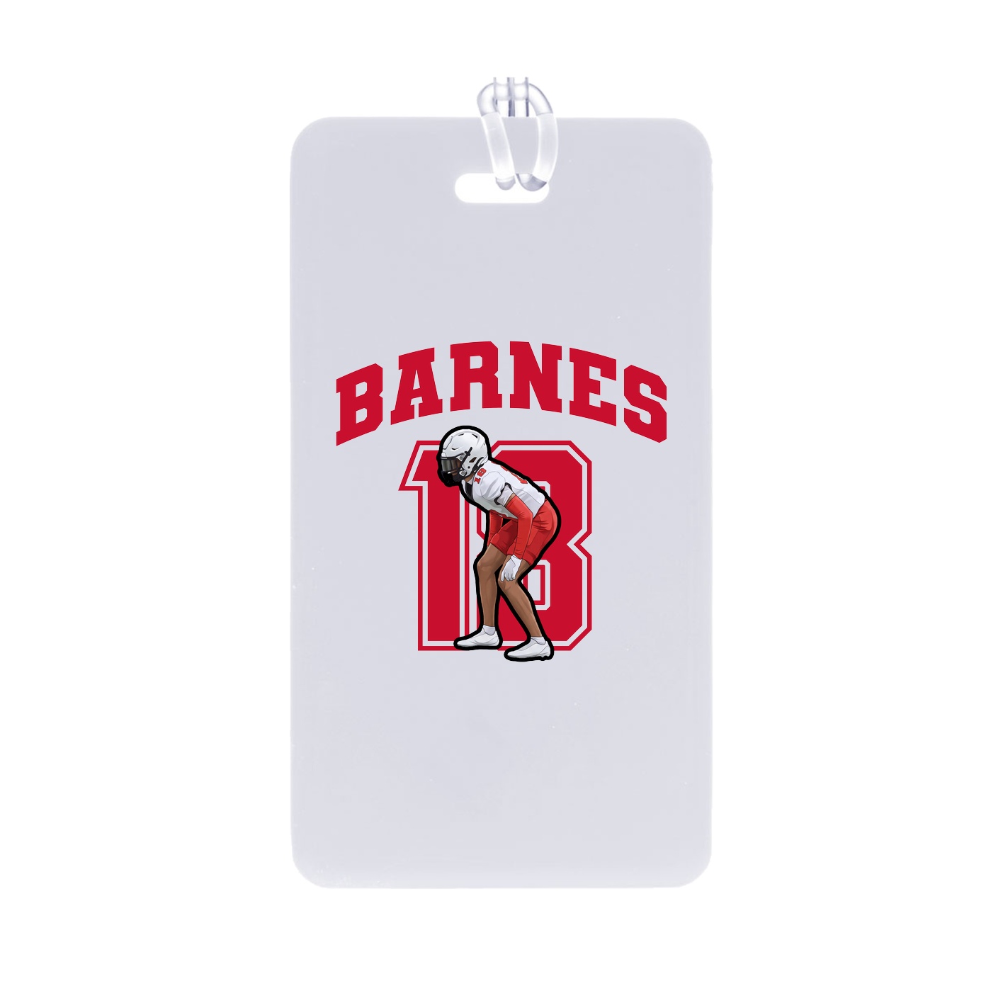 Bag Tag — Number in Classic