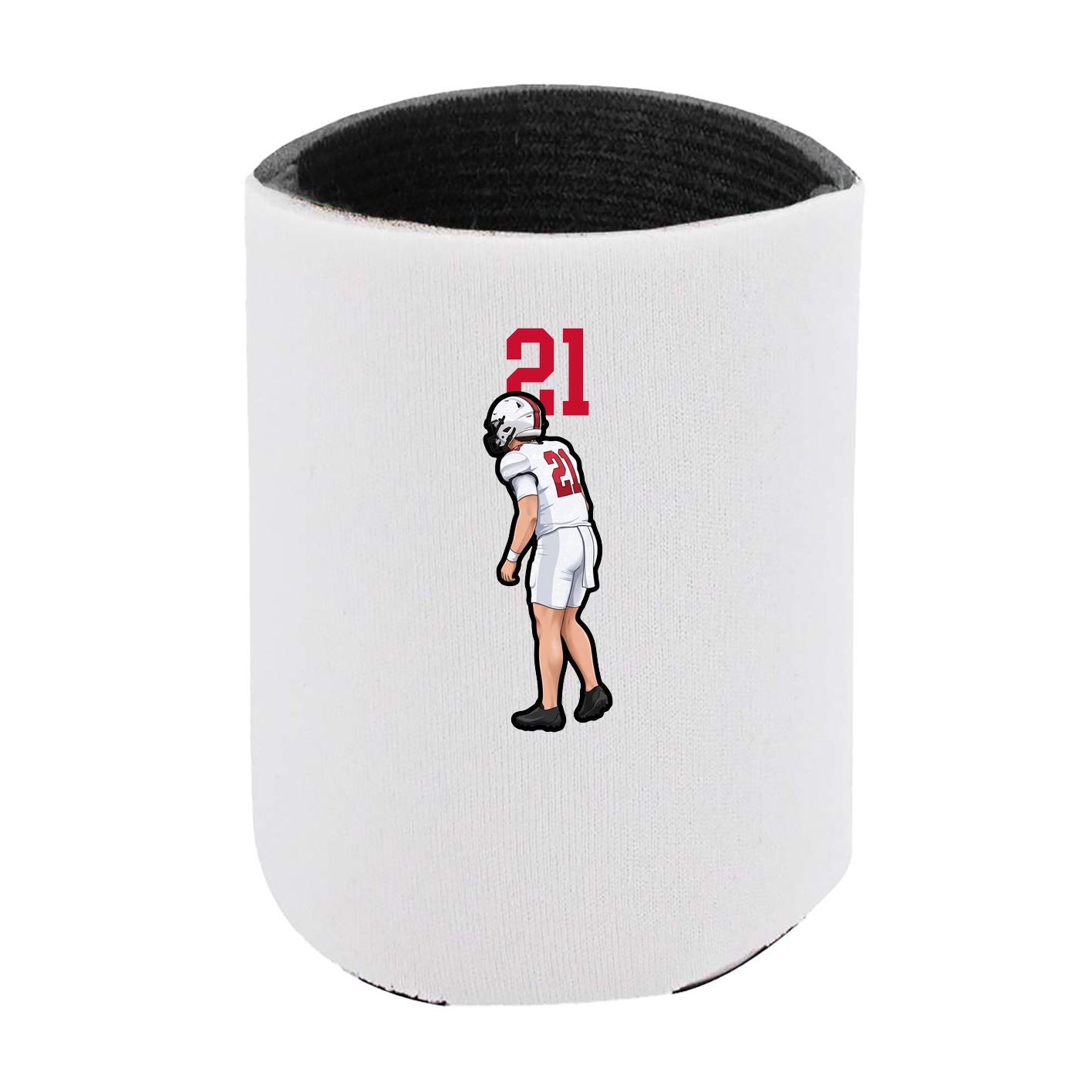 Can Holder — Number Top in White