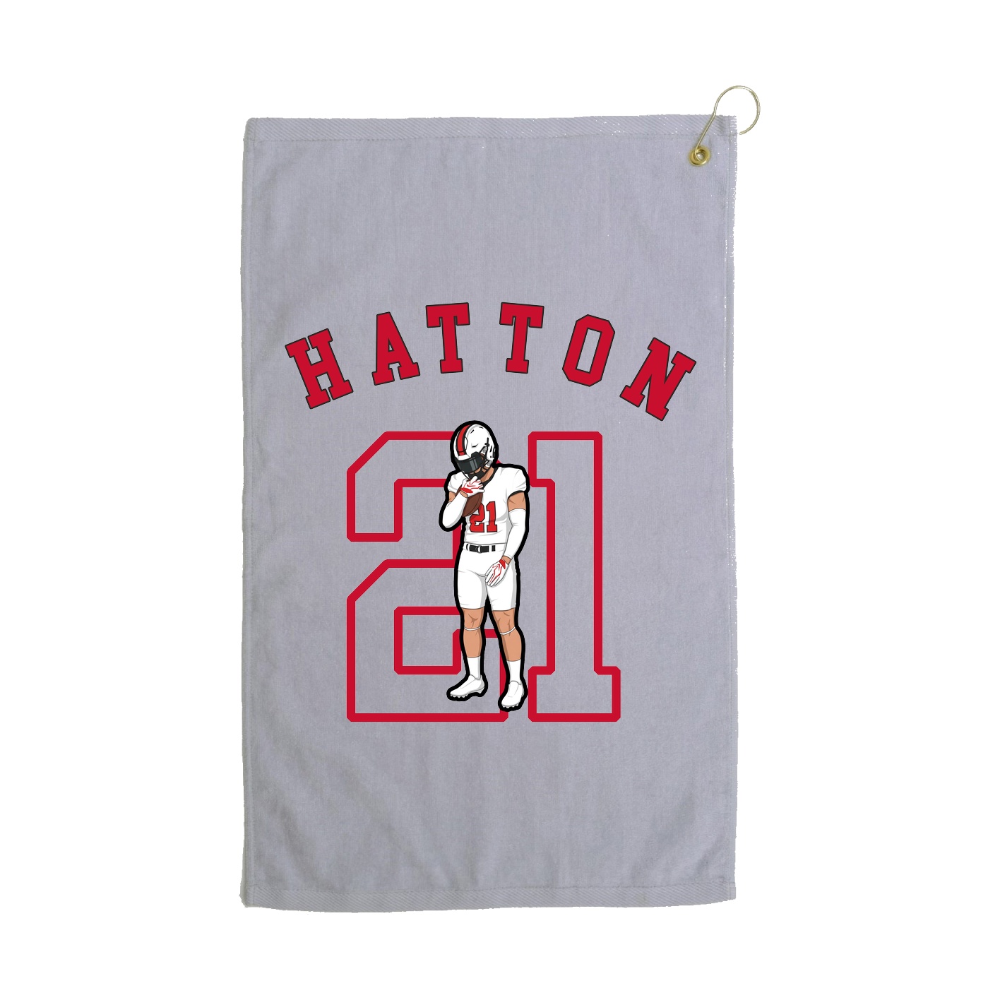 Golf Towel — Shirsey Arch in Grey