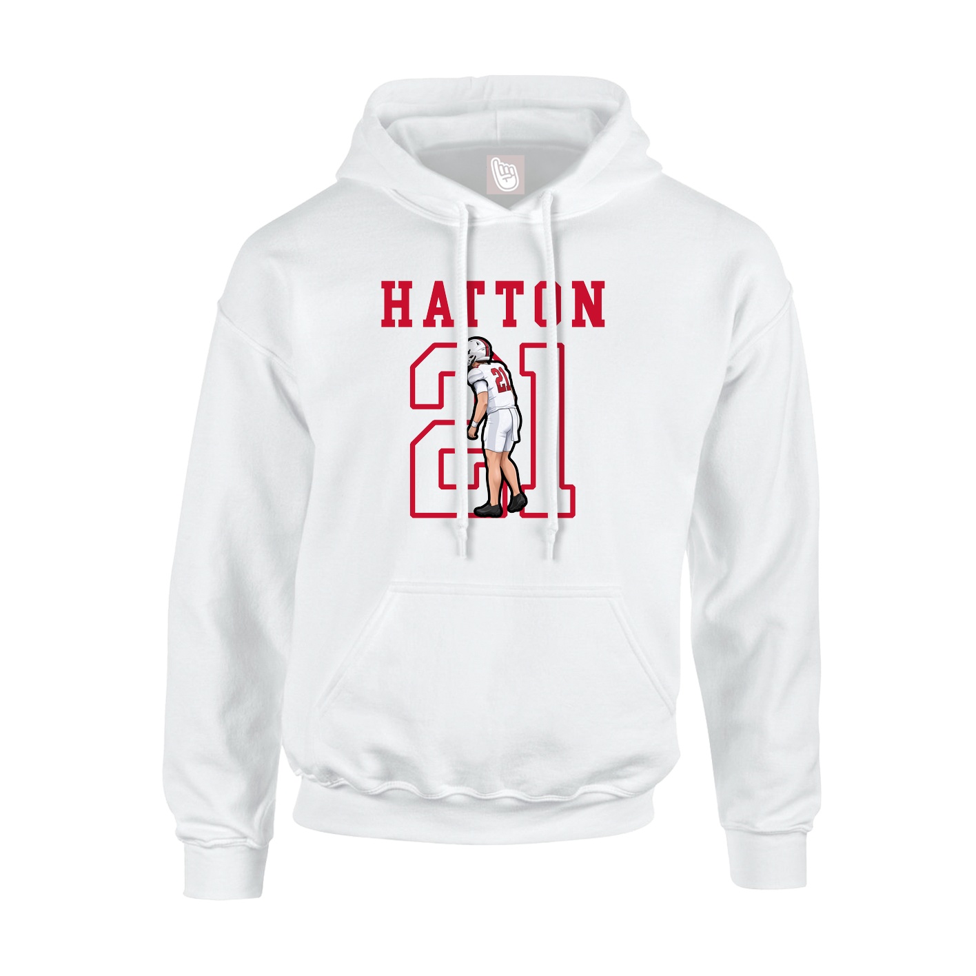 Youth Hoodie — Shirsey in White