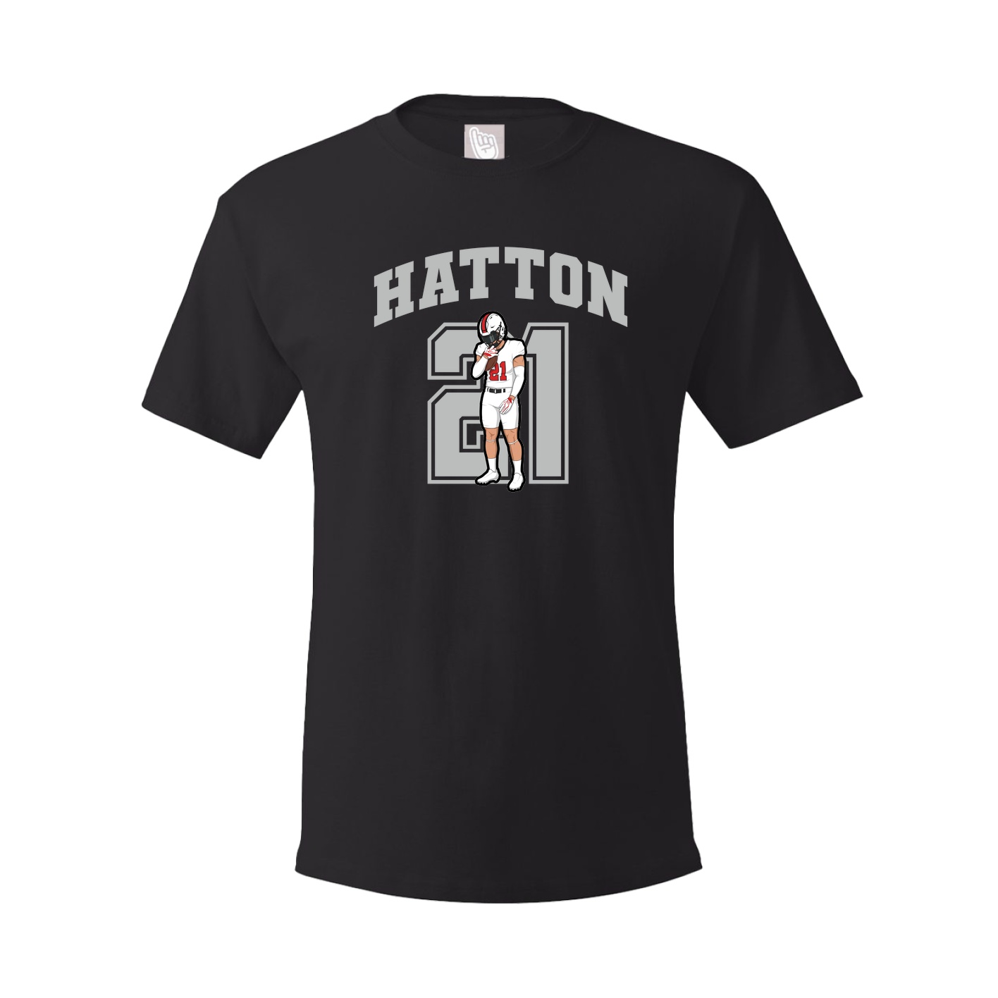Youth Tee — Number in Black