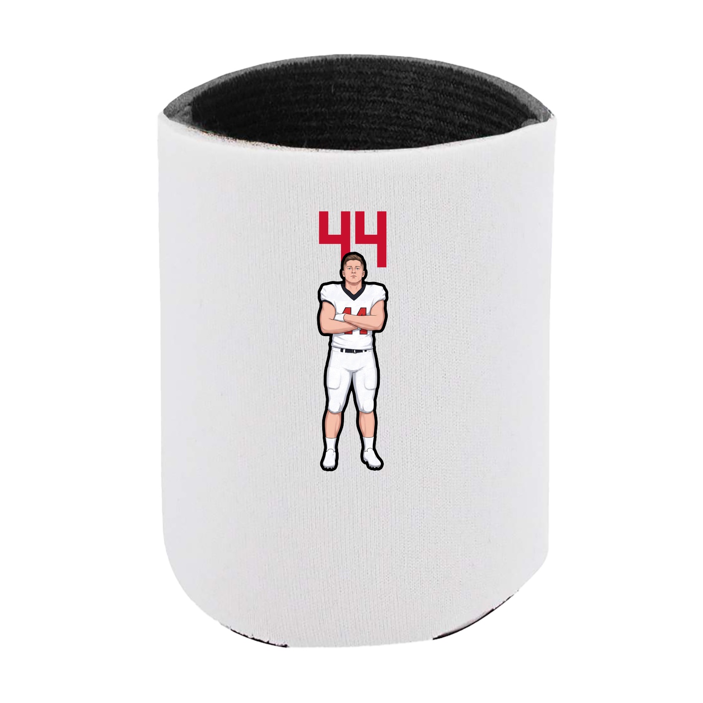 Can Holder — Number Top in White