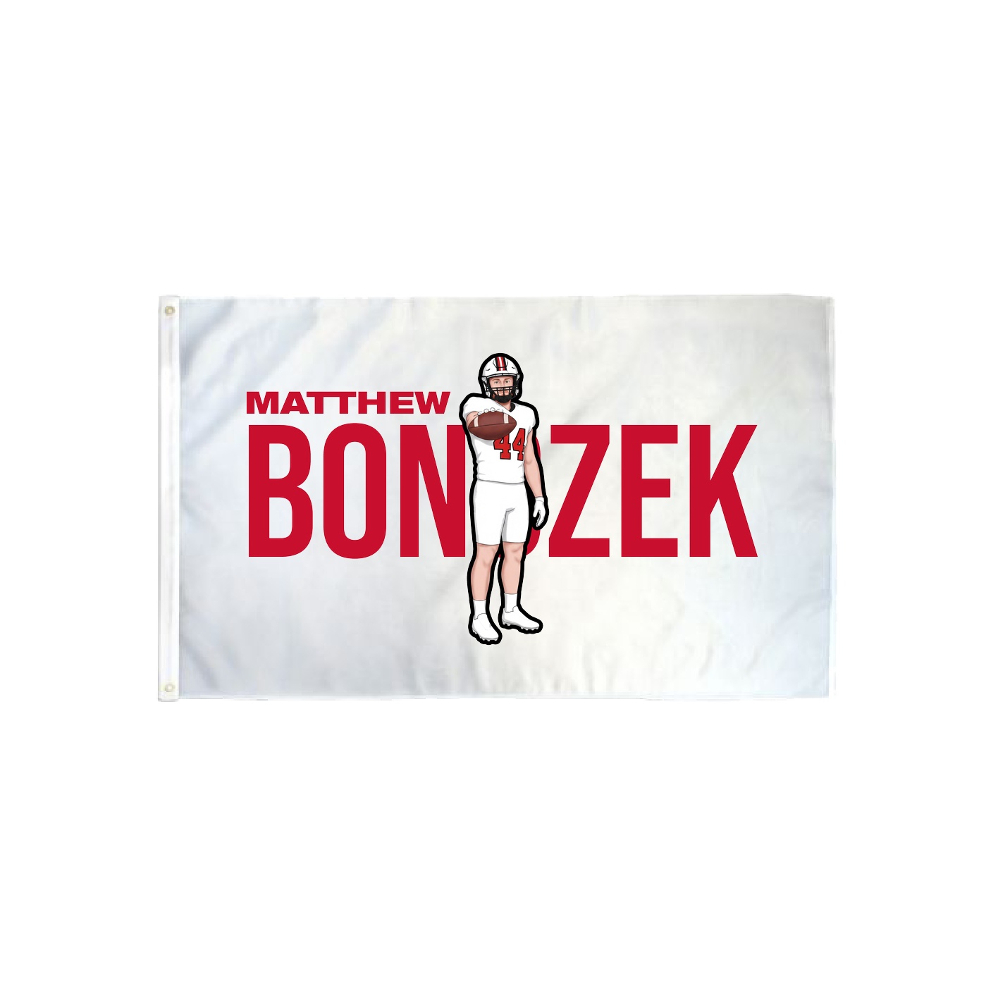 3x5 Flag — Player Name in Classic