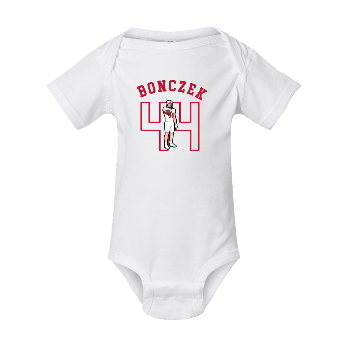 Baby Onesie — Shirsey Arch in White