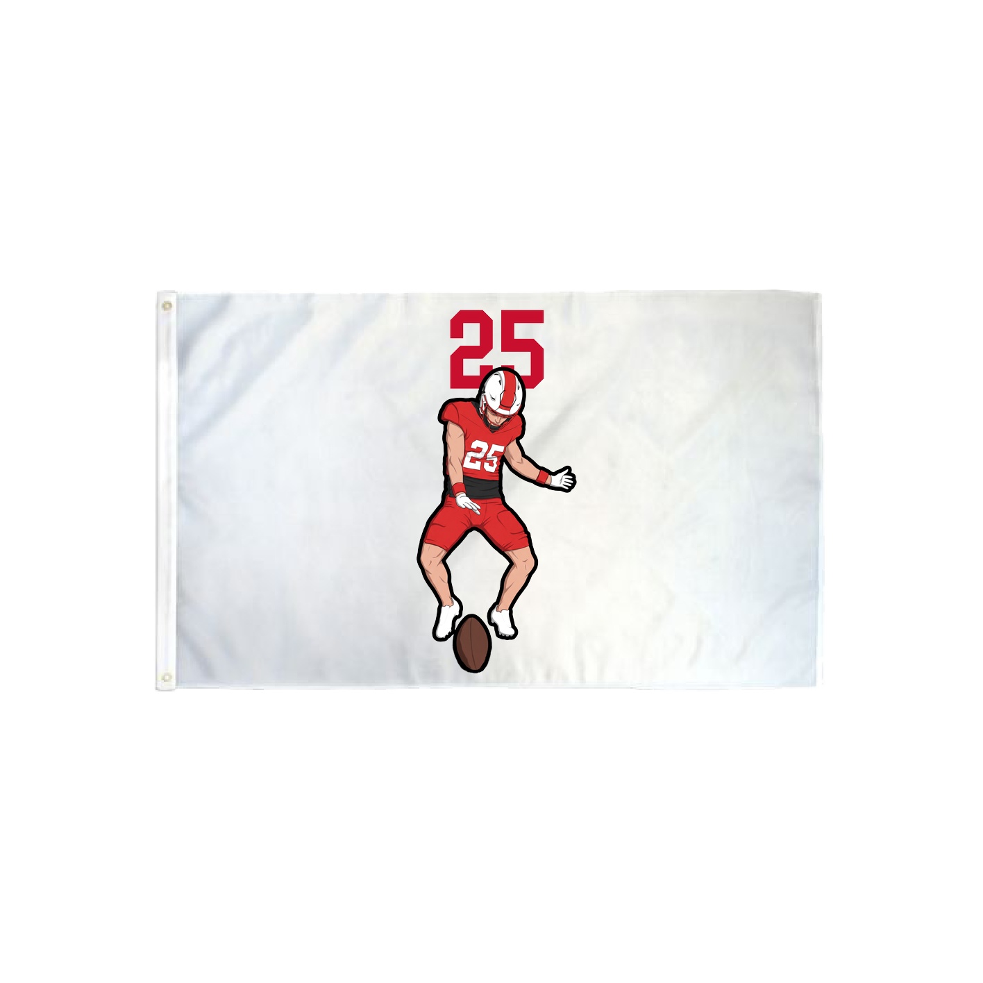 3x5 Flag — Number Top in Classic