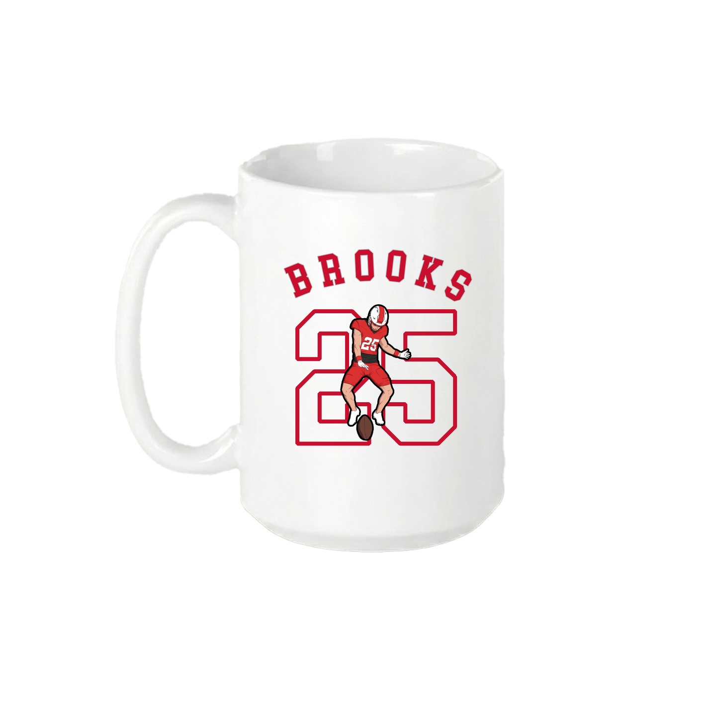 15oz Coffee Mug — Shirsey Arch in White