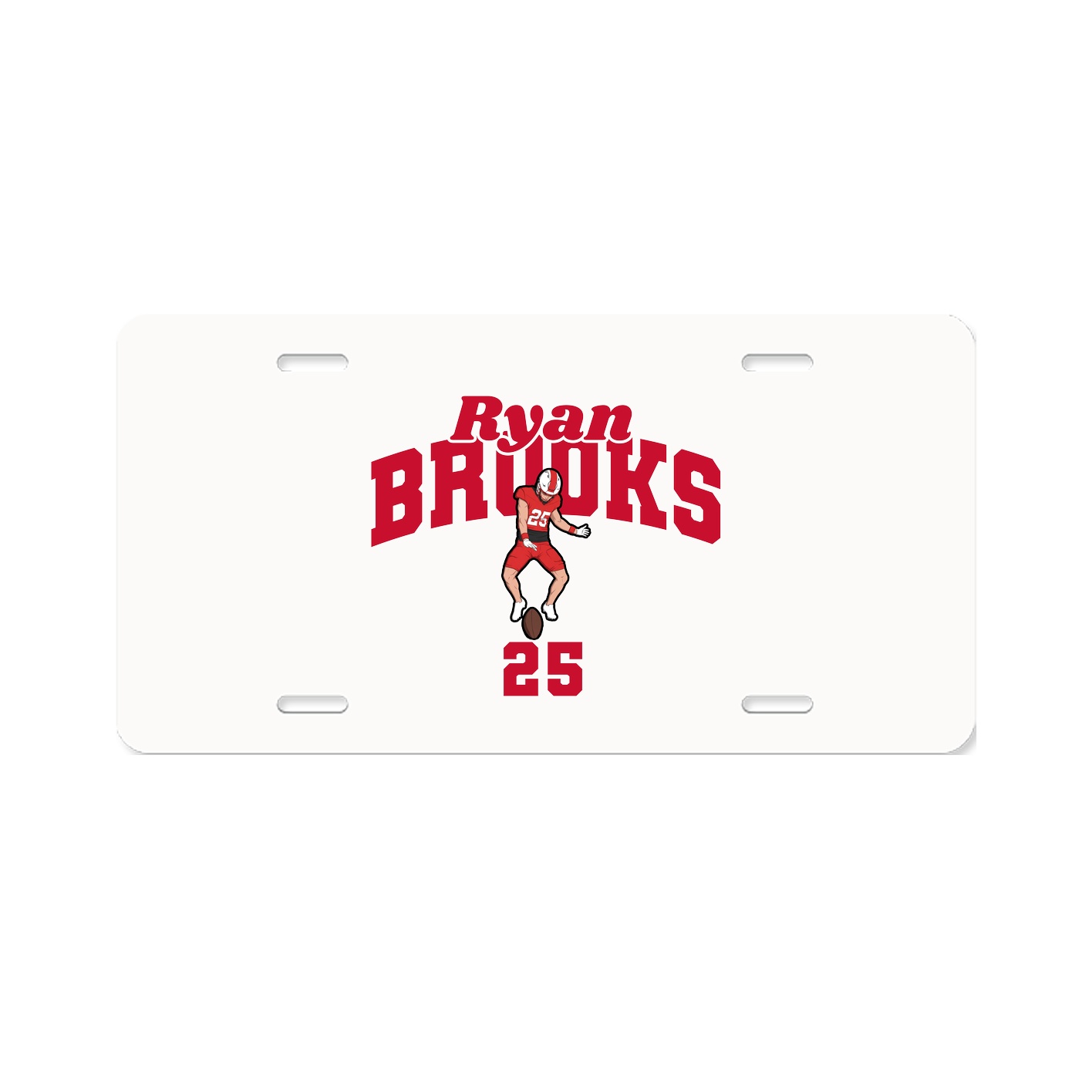 License Plate — Signature Arch in Classic