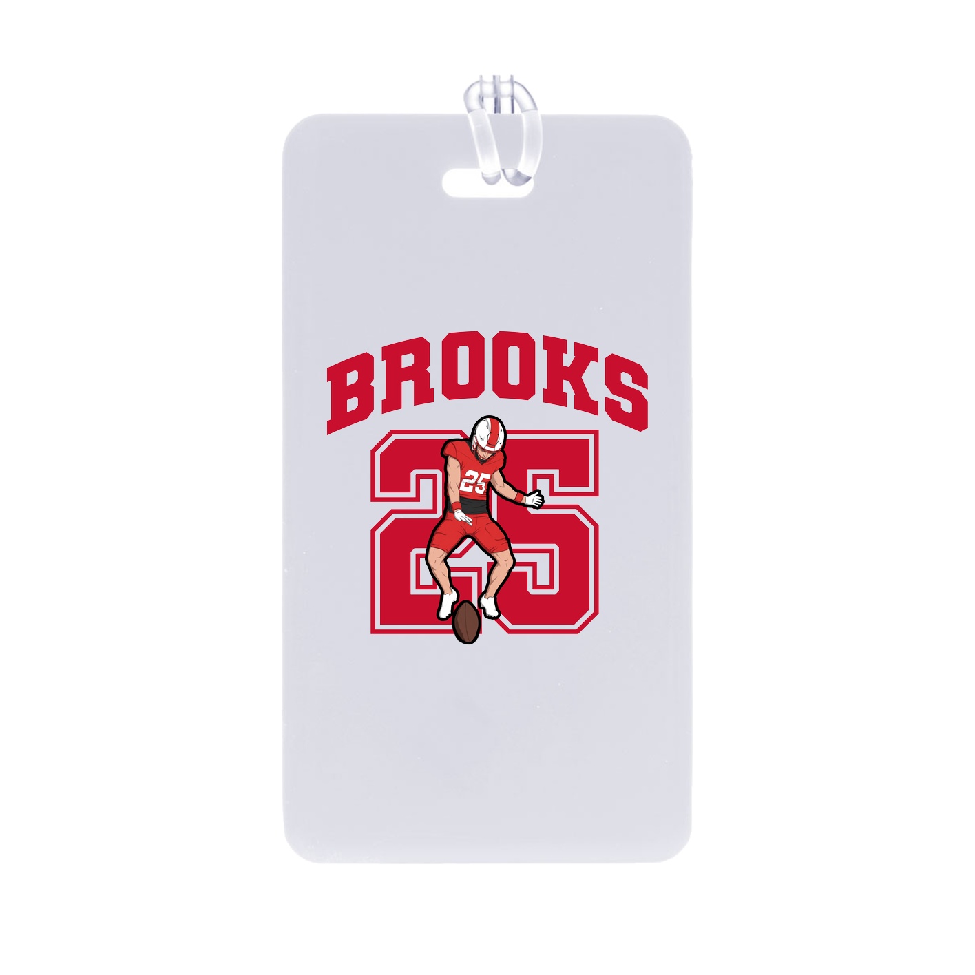 Bag Tag — Number in Classic