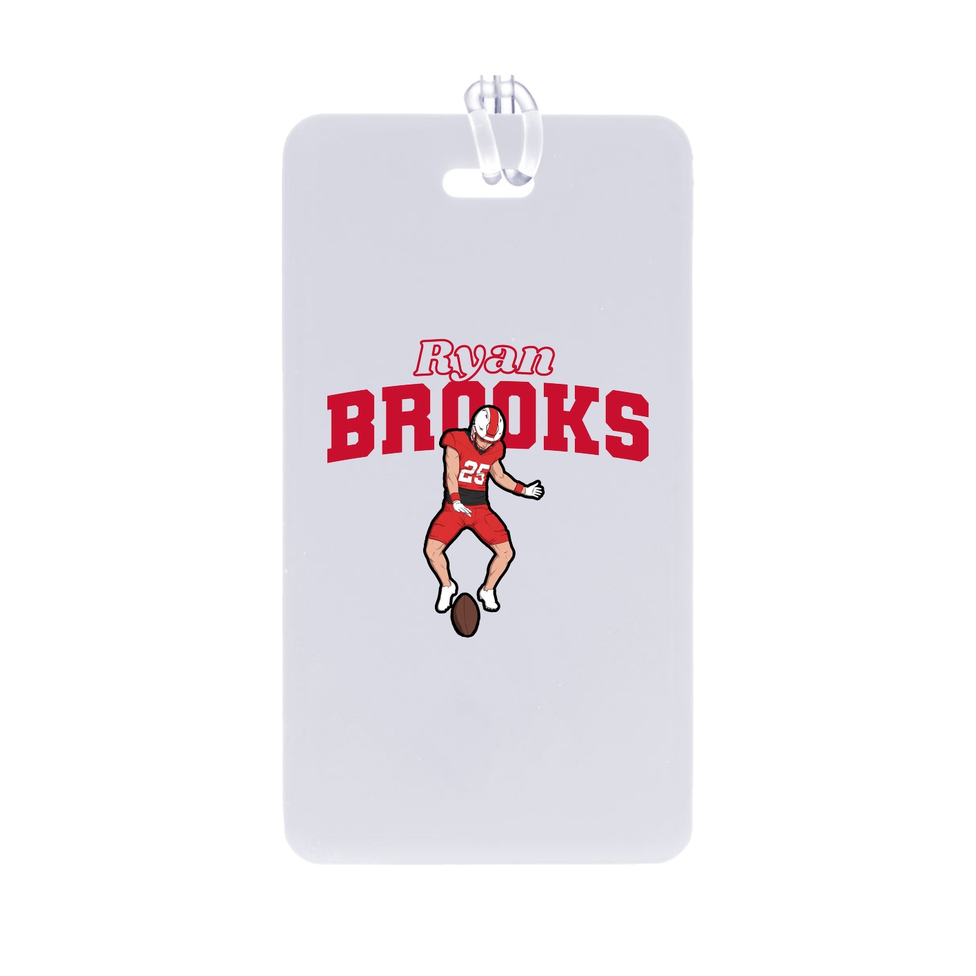 Bag Tag — Name Arch in Classic