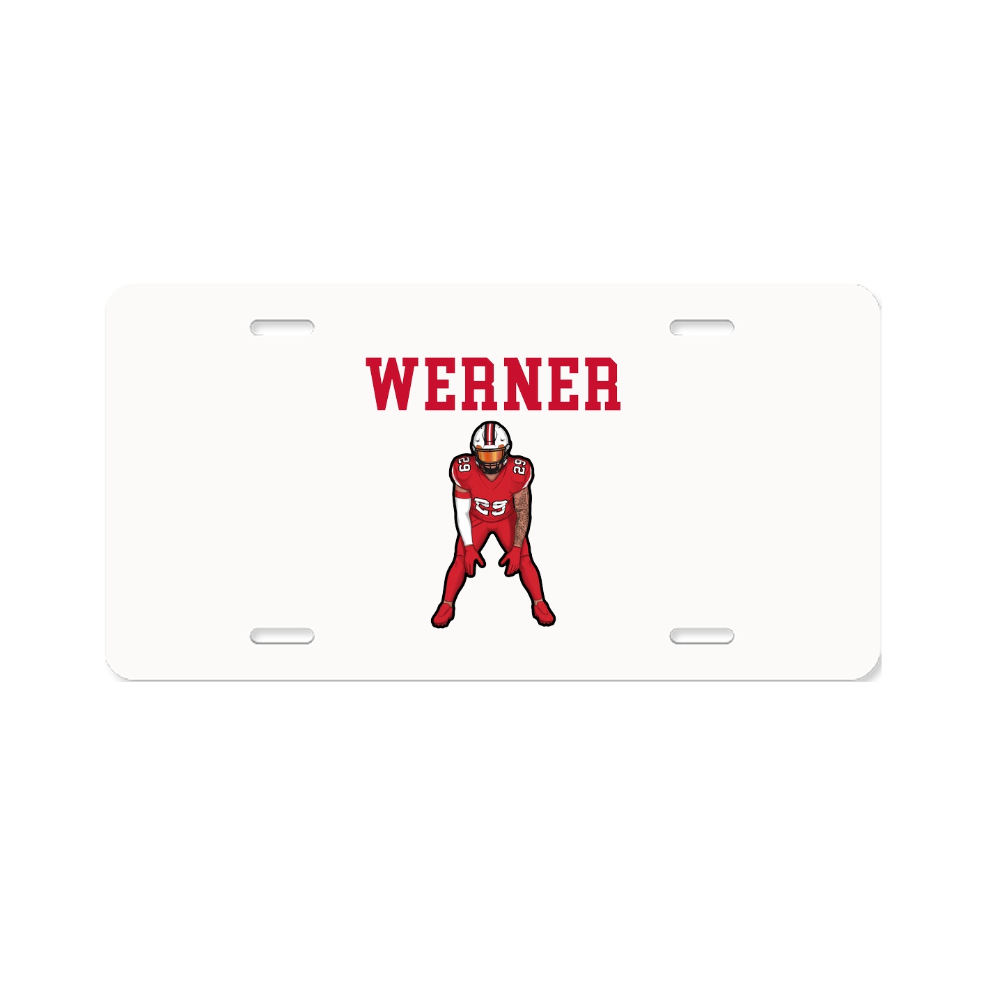 License Plate — Shirsey in Classic