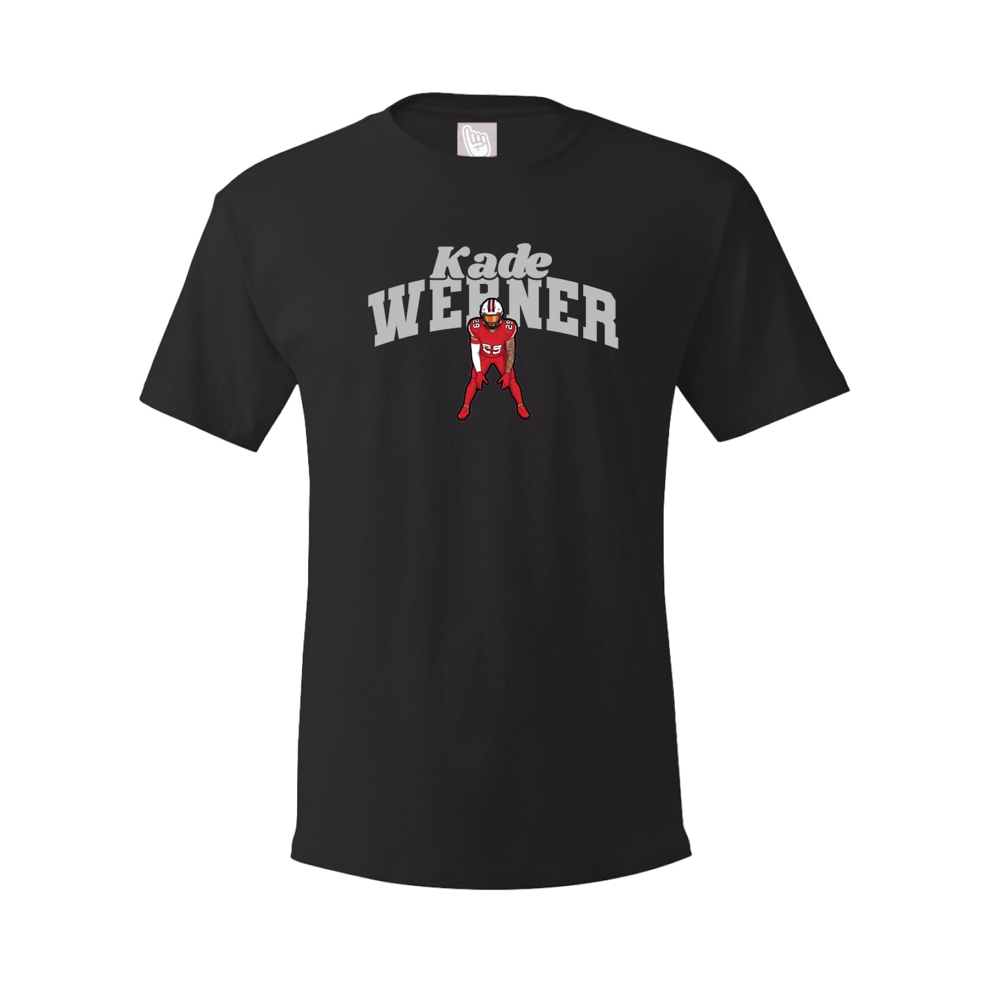 Tee — Signature Arch in Black