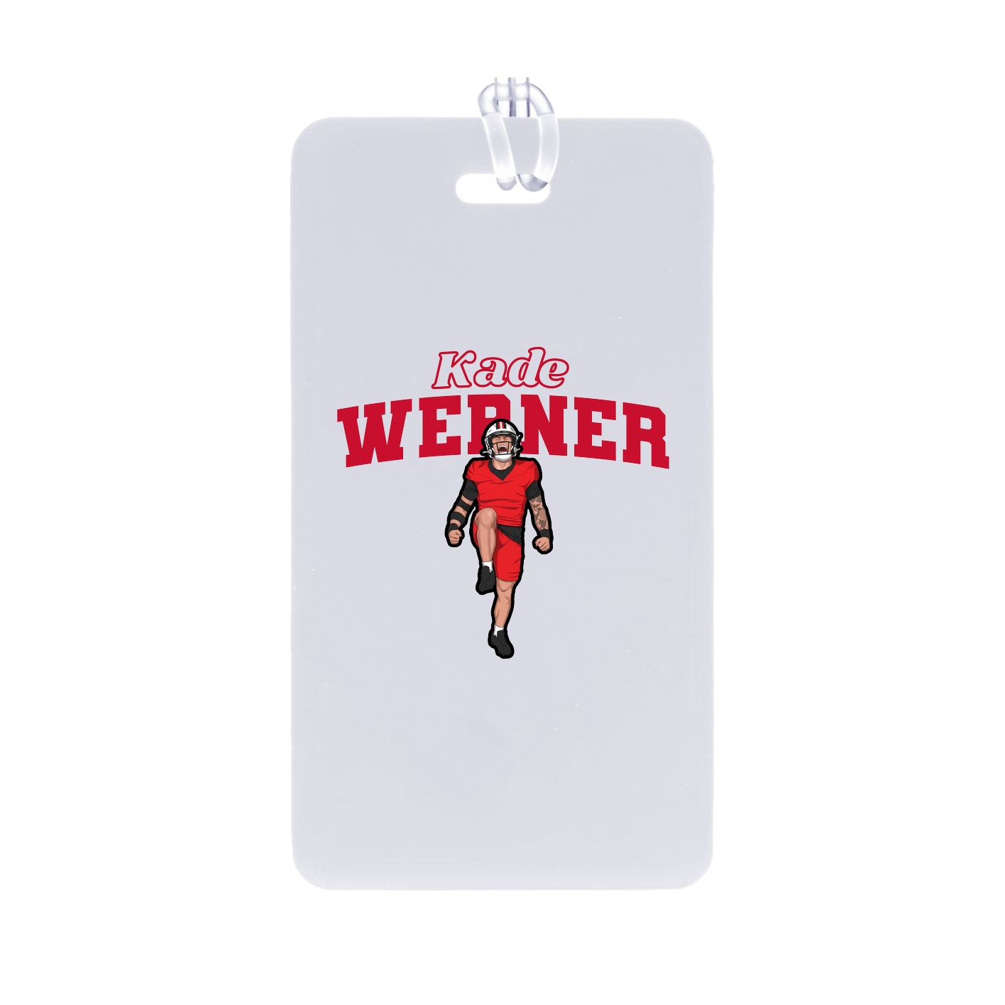 Bag Tag — Name Arch in Classic