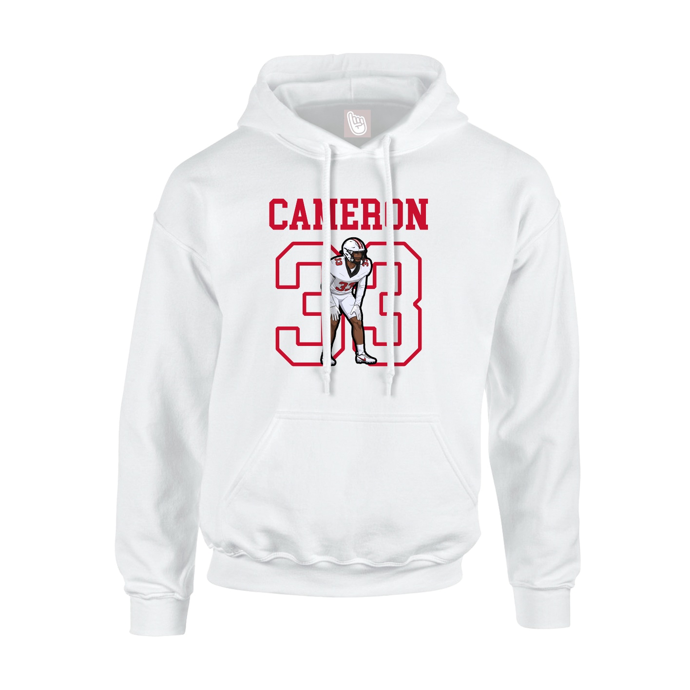 Youth Hoodie — Shirsey in White