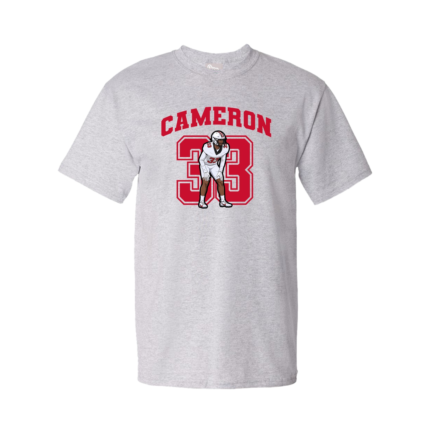 Tee — Number in Grey