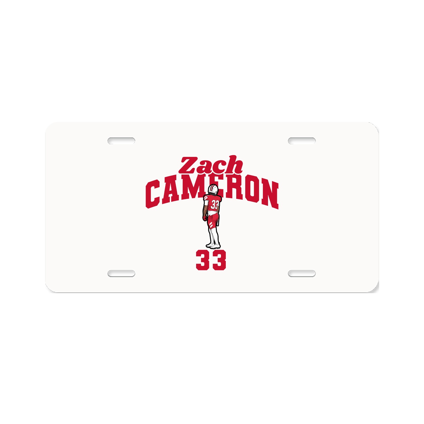 License Plate — Signature Arch in Classic
