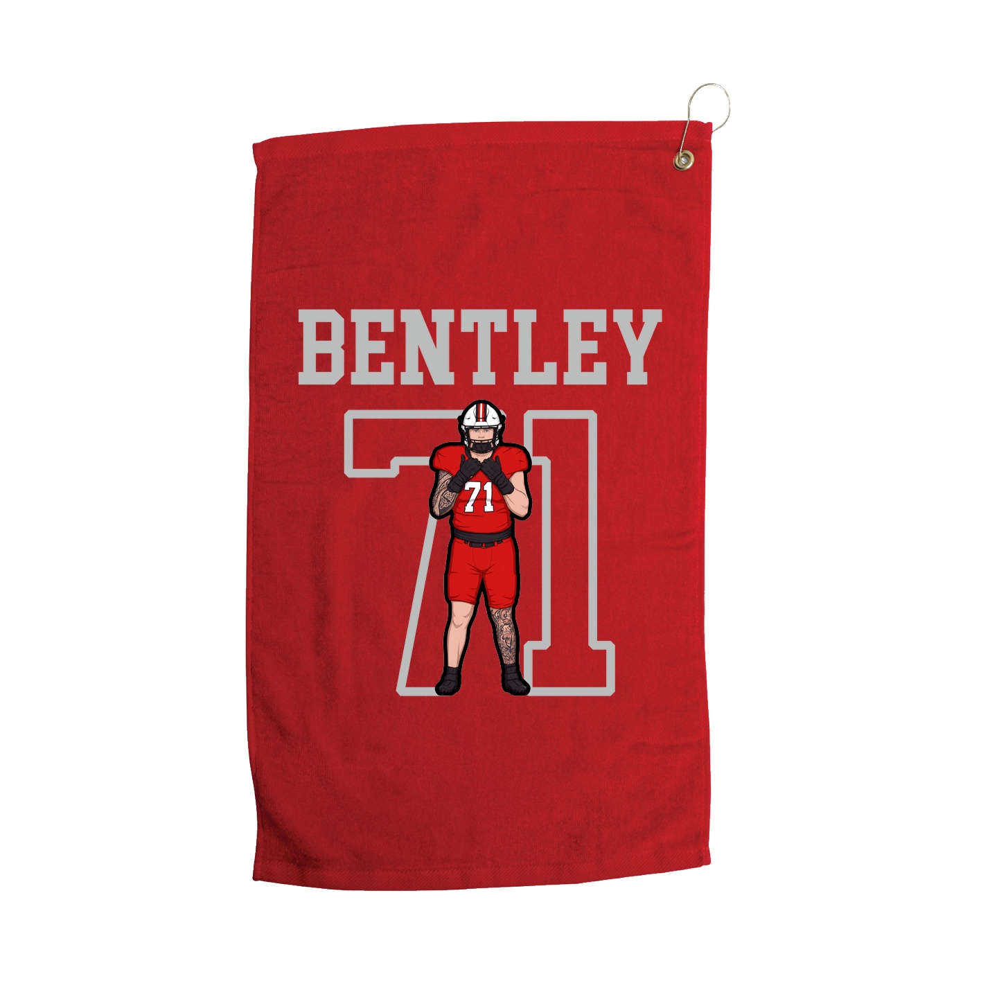 Golf Towel — Shirsey in Red