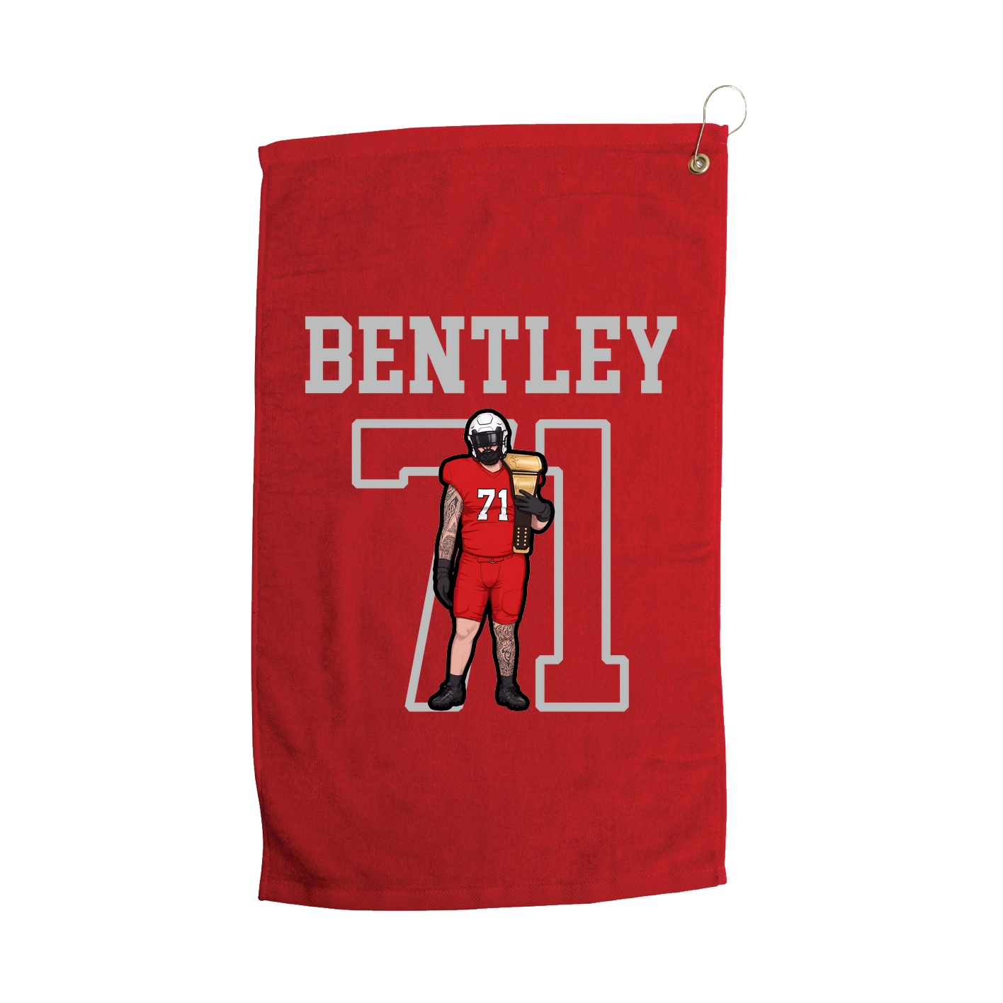 Golf Towel — Shirsey in Red