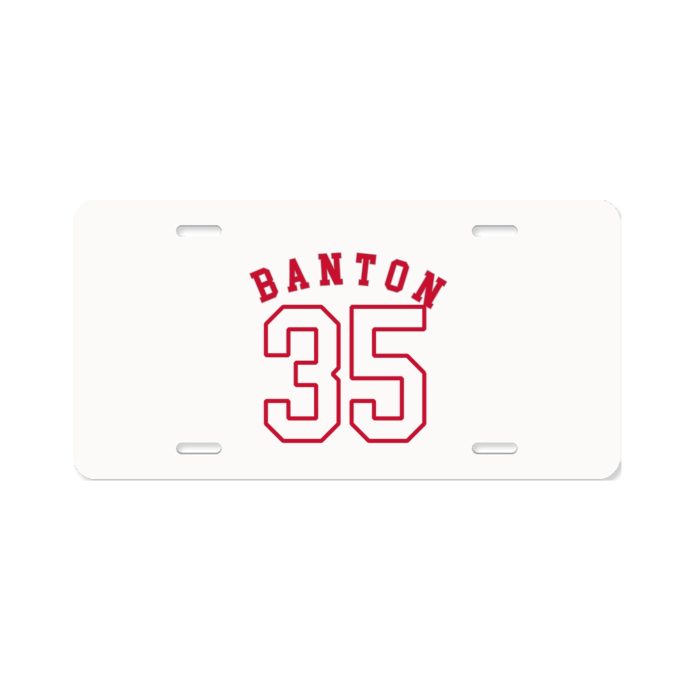 License Plate — Shirsey Arch in Classic