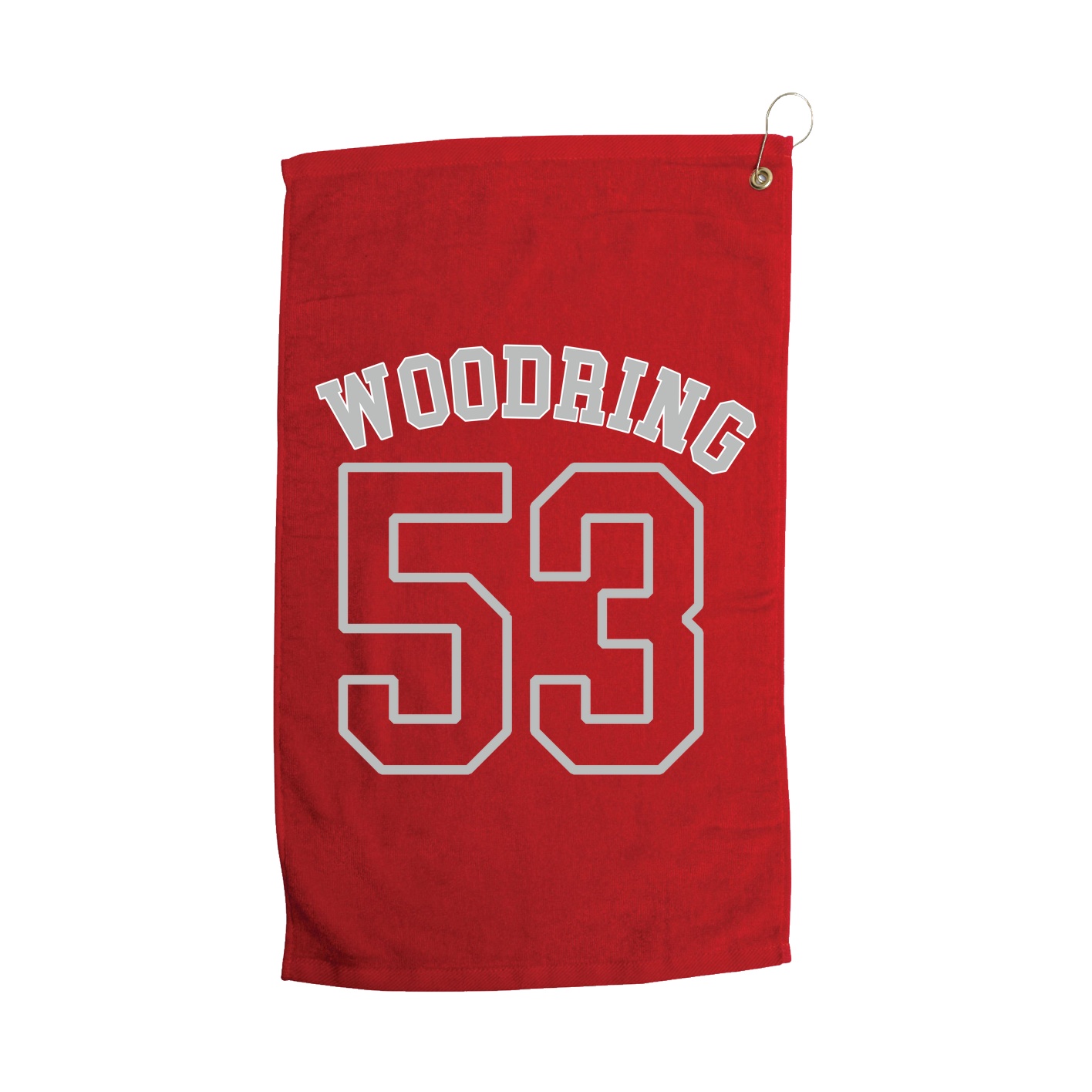 Golf Towel — Shirsey Arch in Red